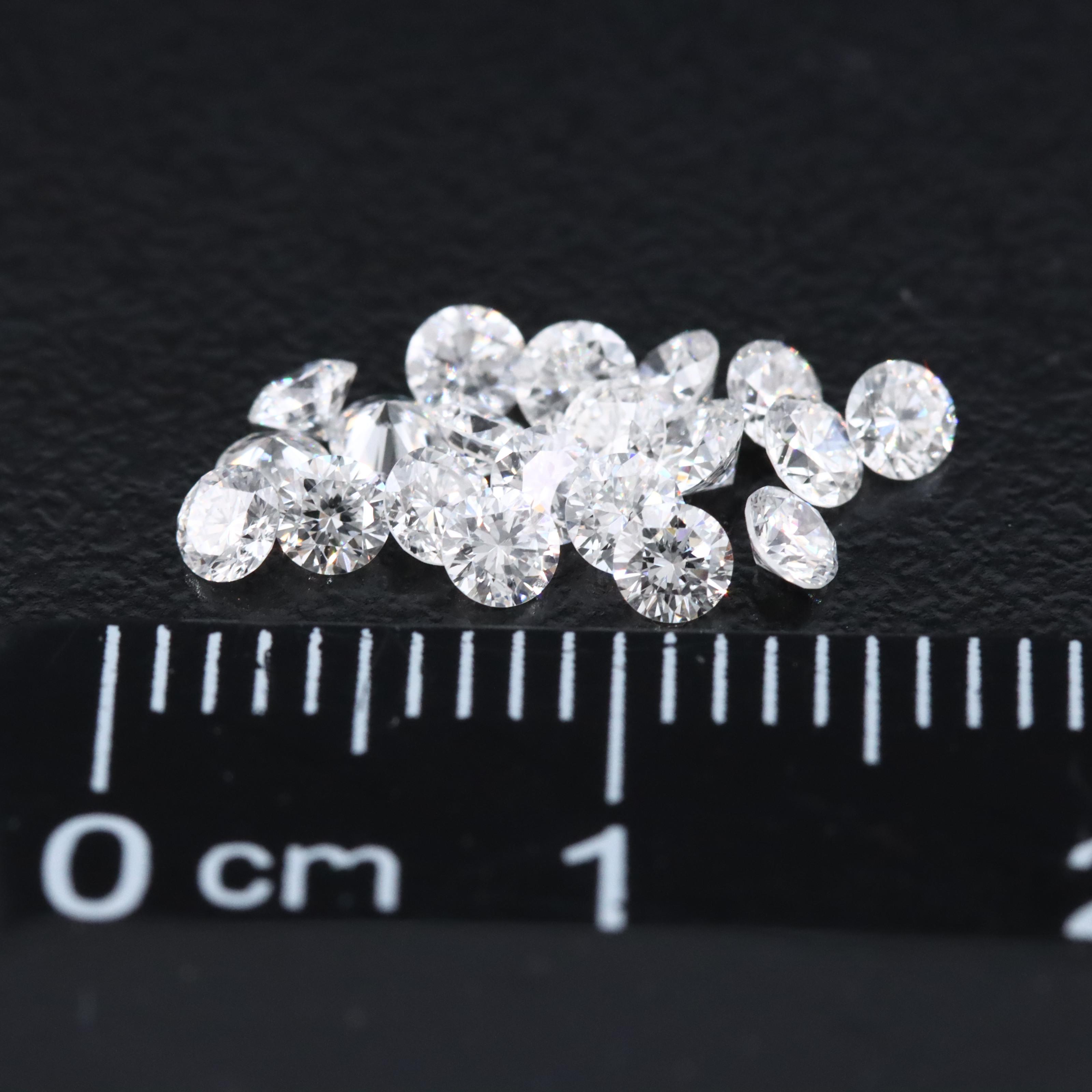 Loose 1.08 CTW Lab Grown Diamonds