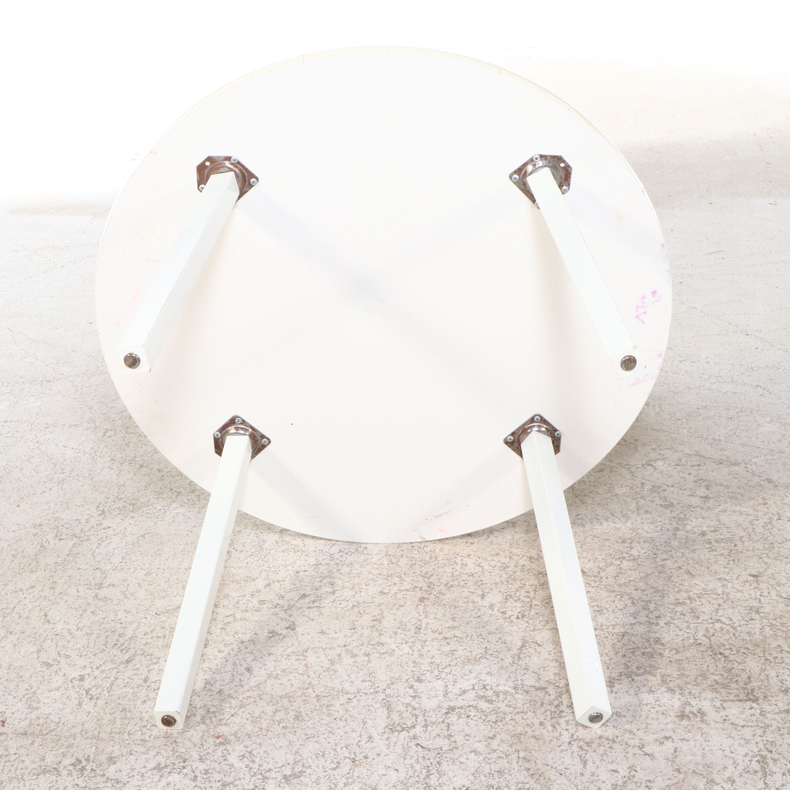 Set of Five Painted Wooden Children's Dining Set