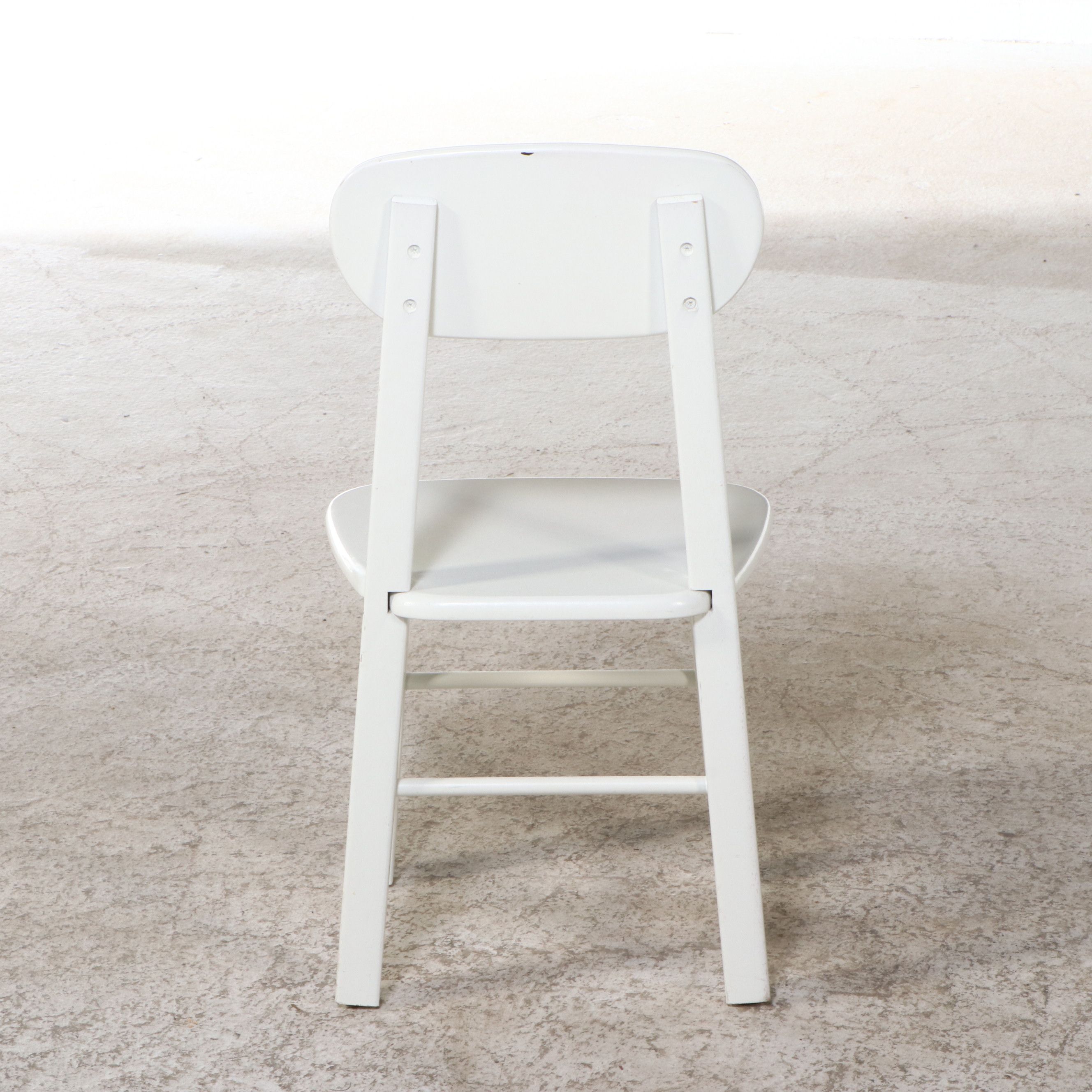 Set of Five Painted Wooden Children's Dining Set