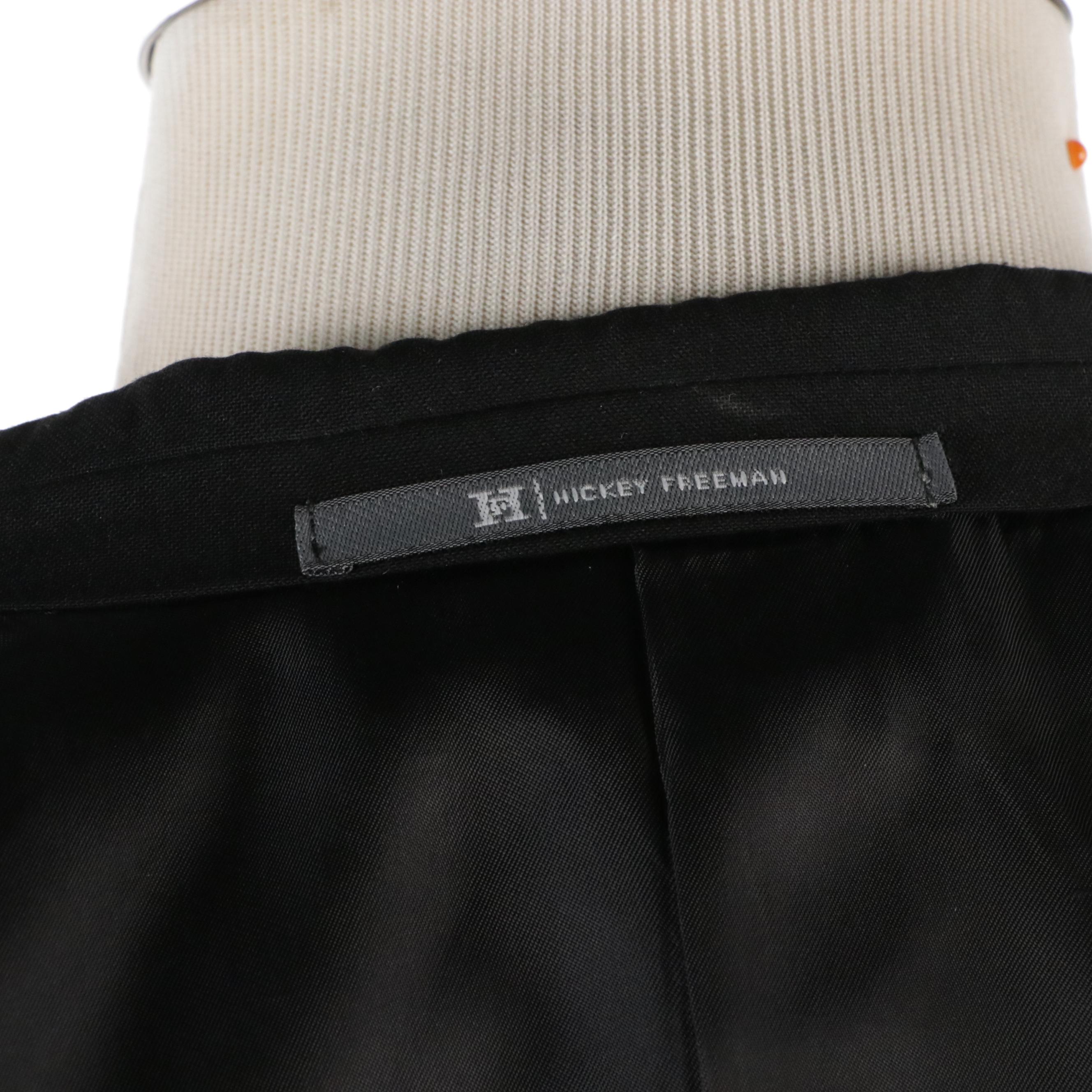 Men's Hickey-Freeman Black Wool Tailcoat & Dress Pants W Other Pique Vest & More