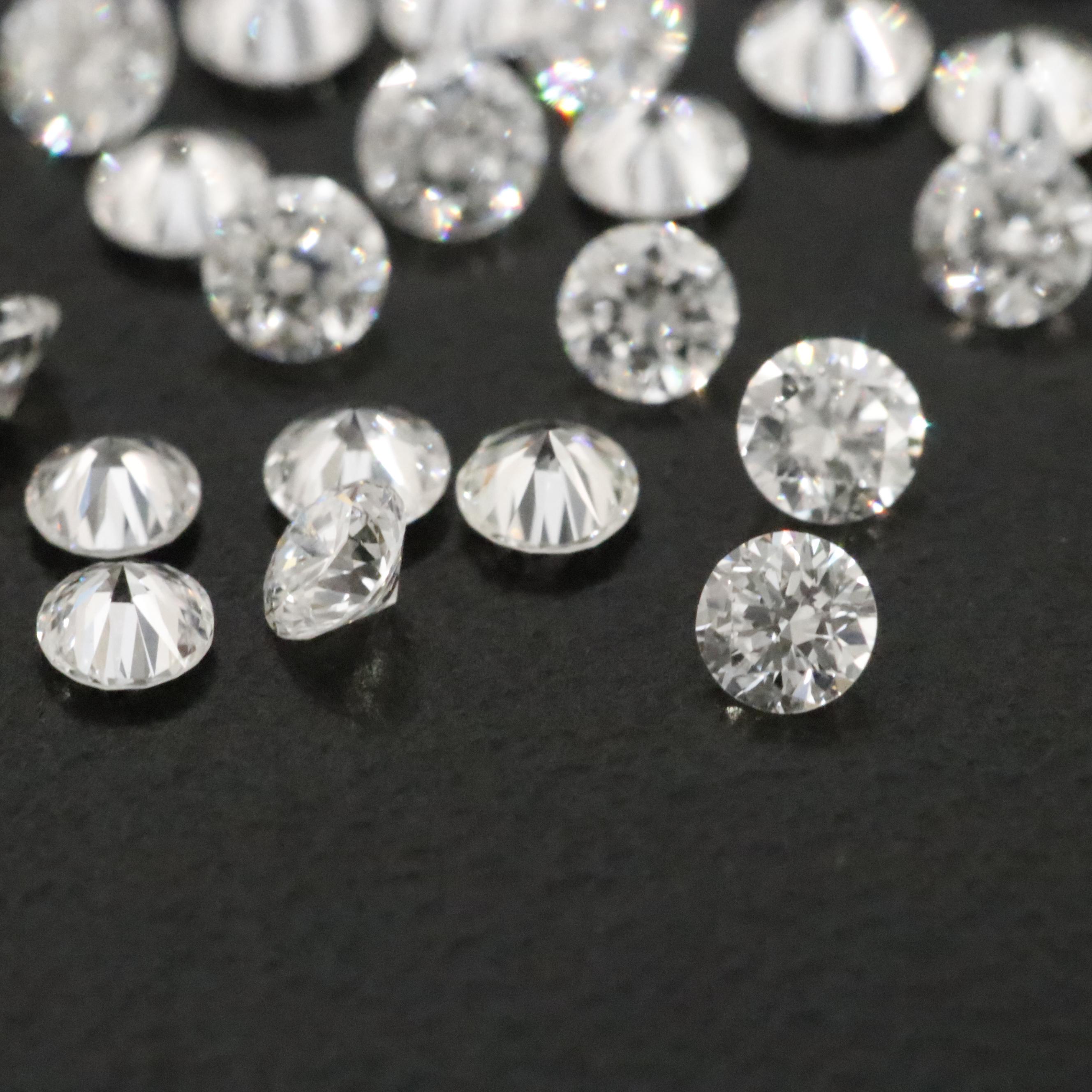 Loose 3.07 CTW Lab Grown Diamonds