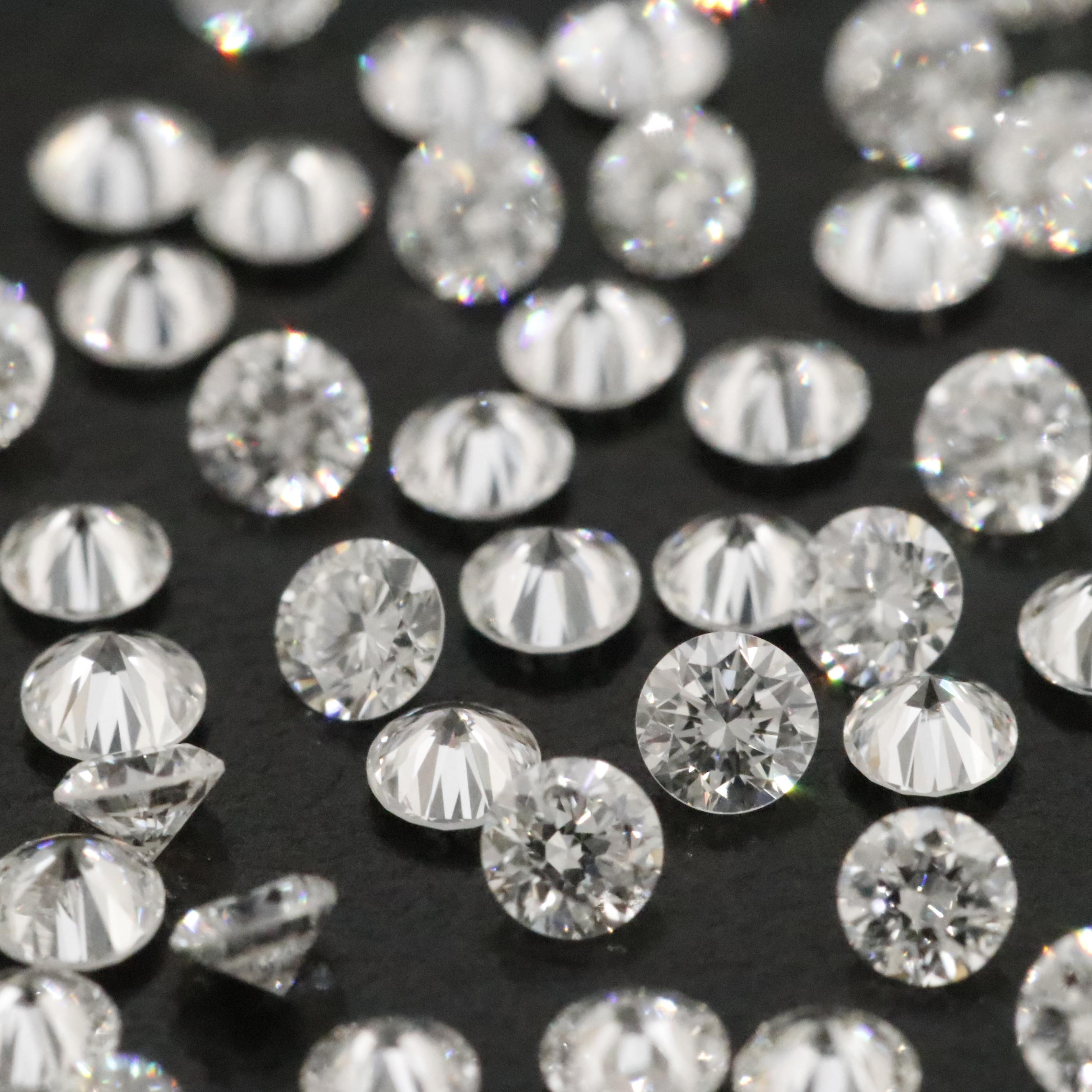 Loose 3.07 CTW Lab Grown Diamonds