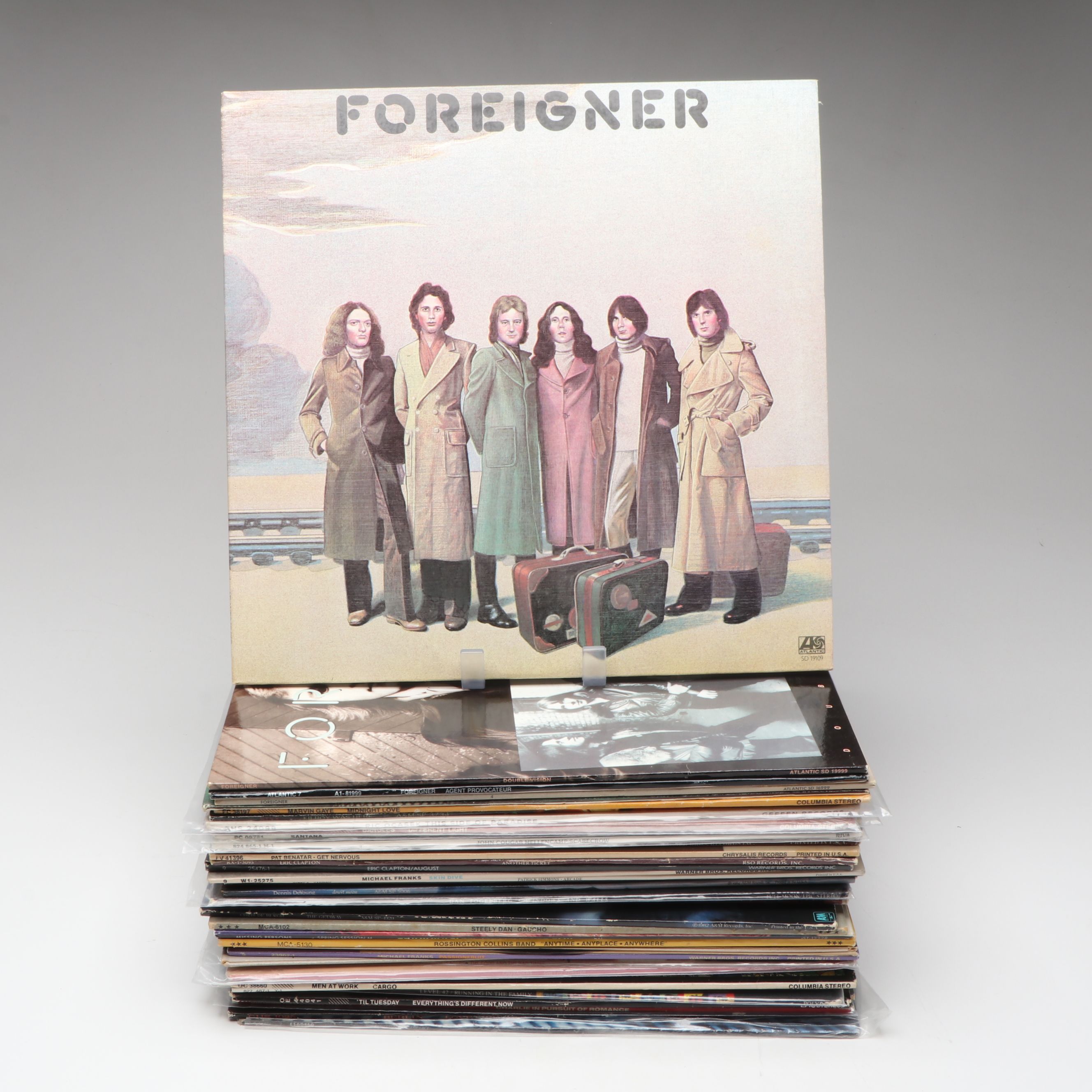 Pat Benatar, Foreigner, Styx, Santana, and More LP Vinyl Record Albums