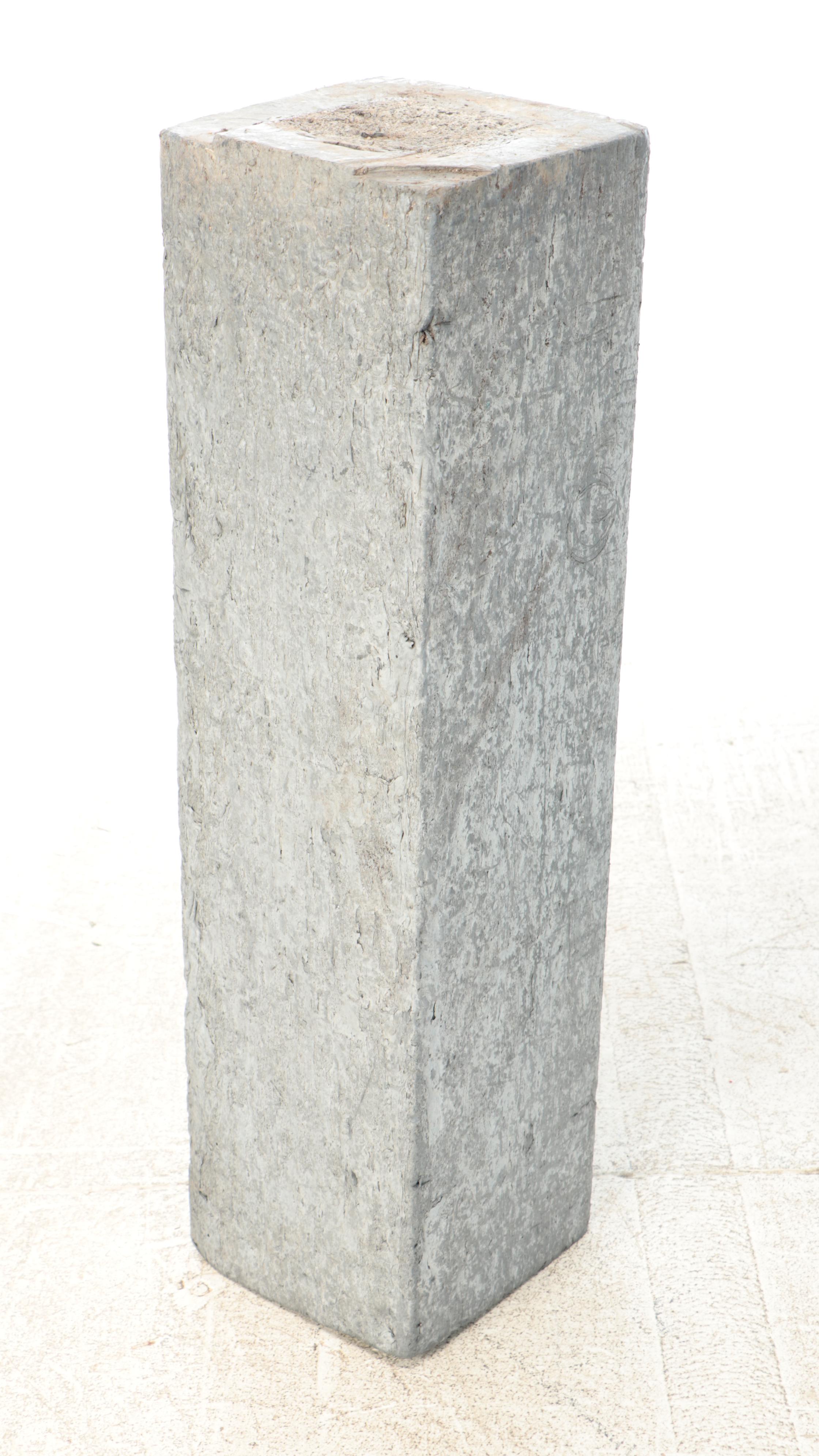 Textured Concrete Rectangular Plinths