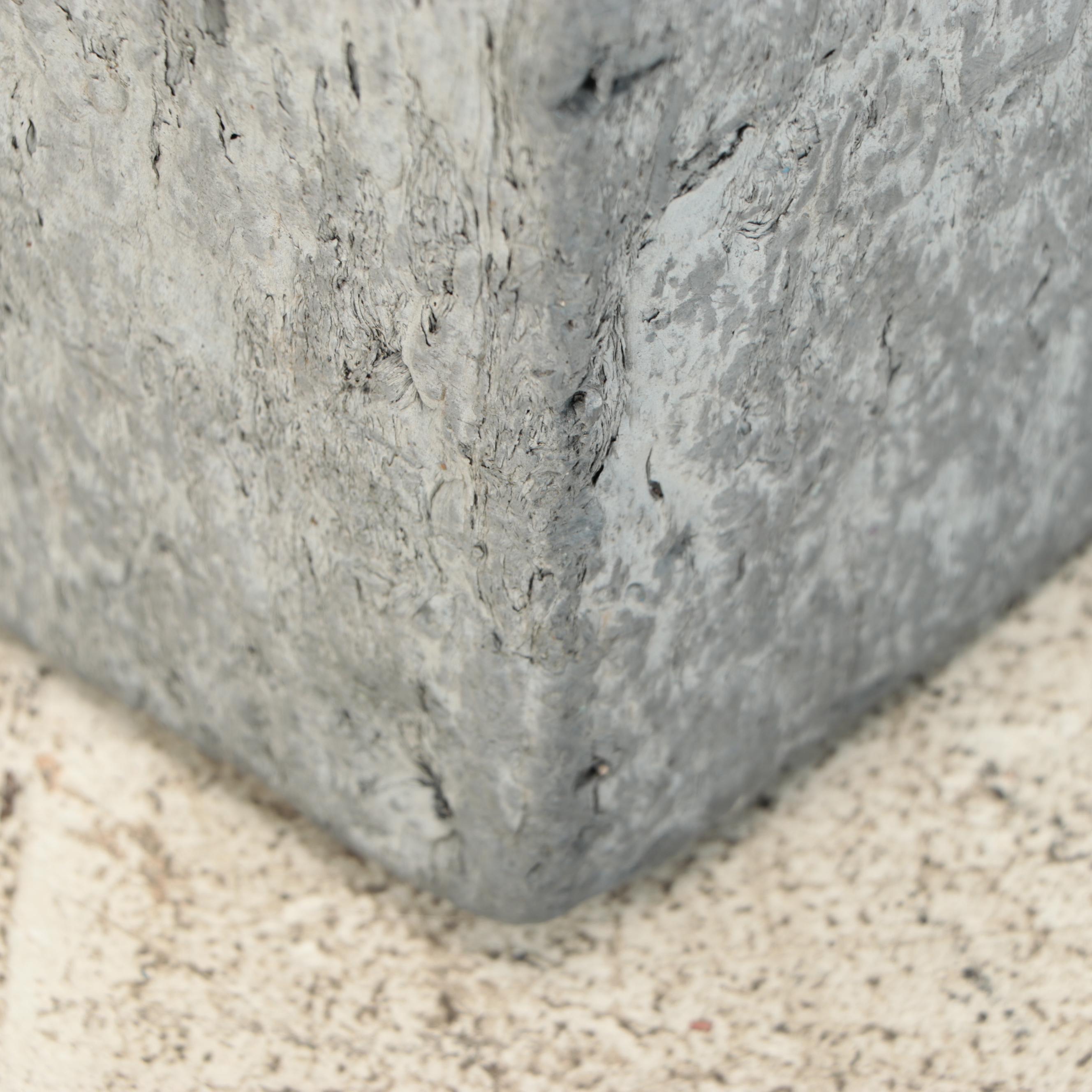 Textured Concrete Rectangular Plinths