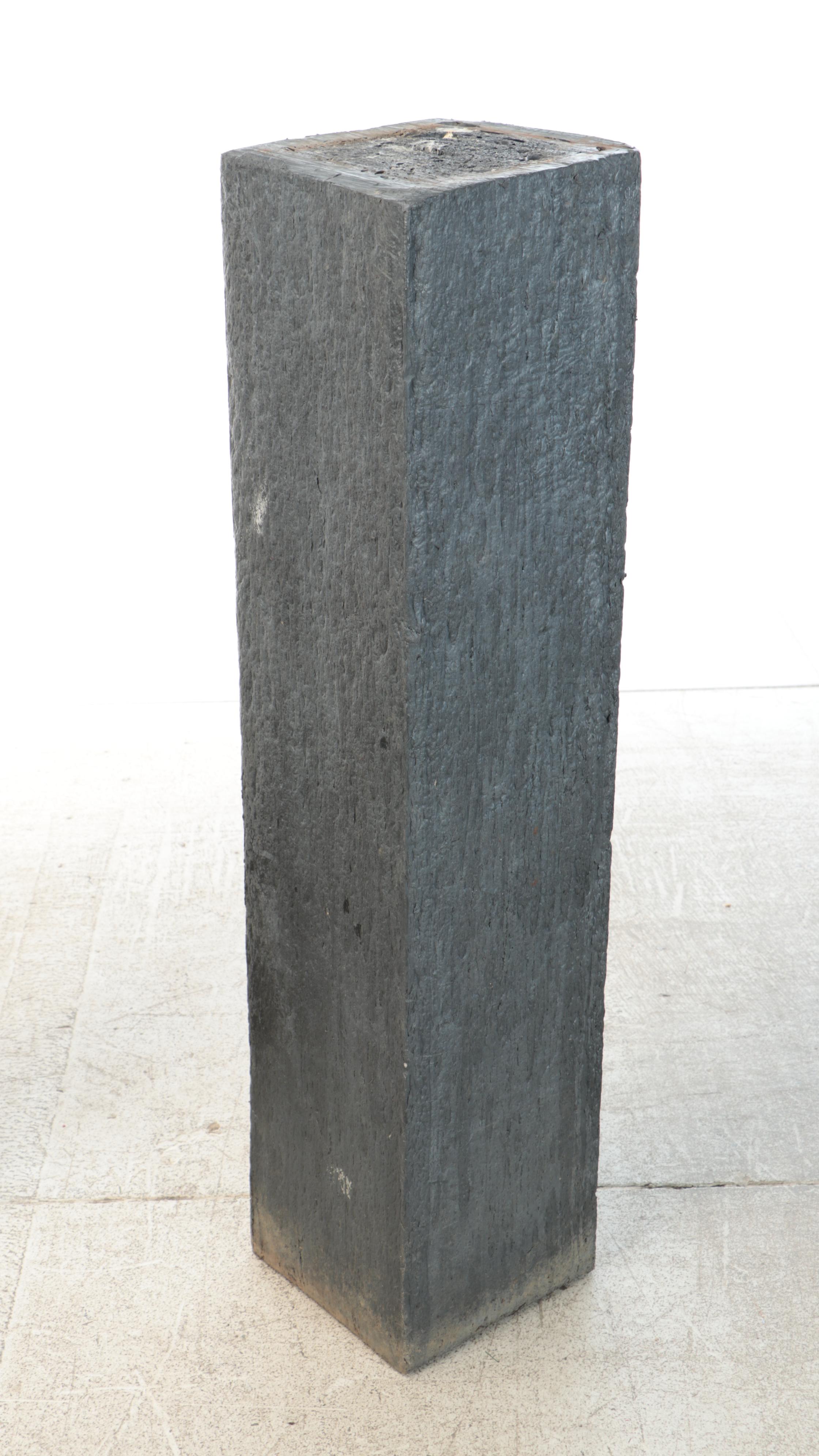 Textured Concrete Rectangular Plinths