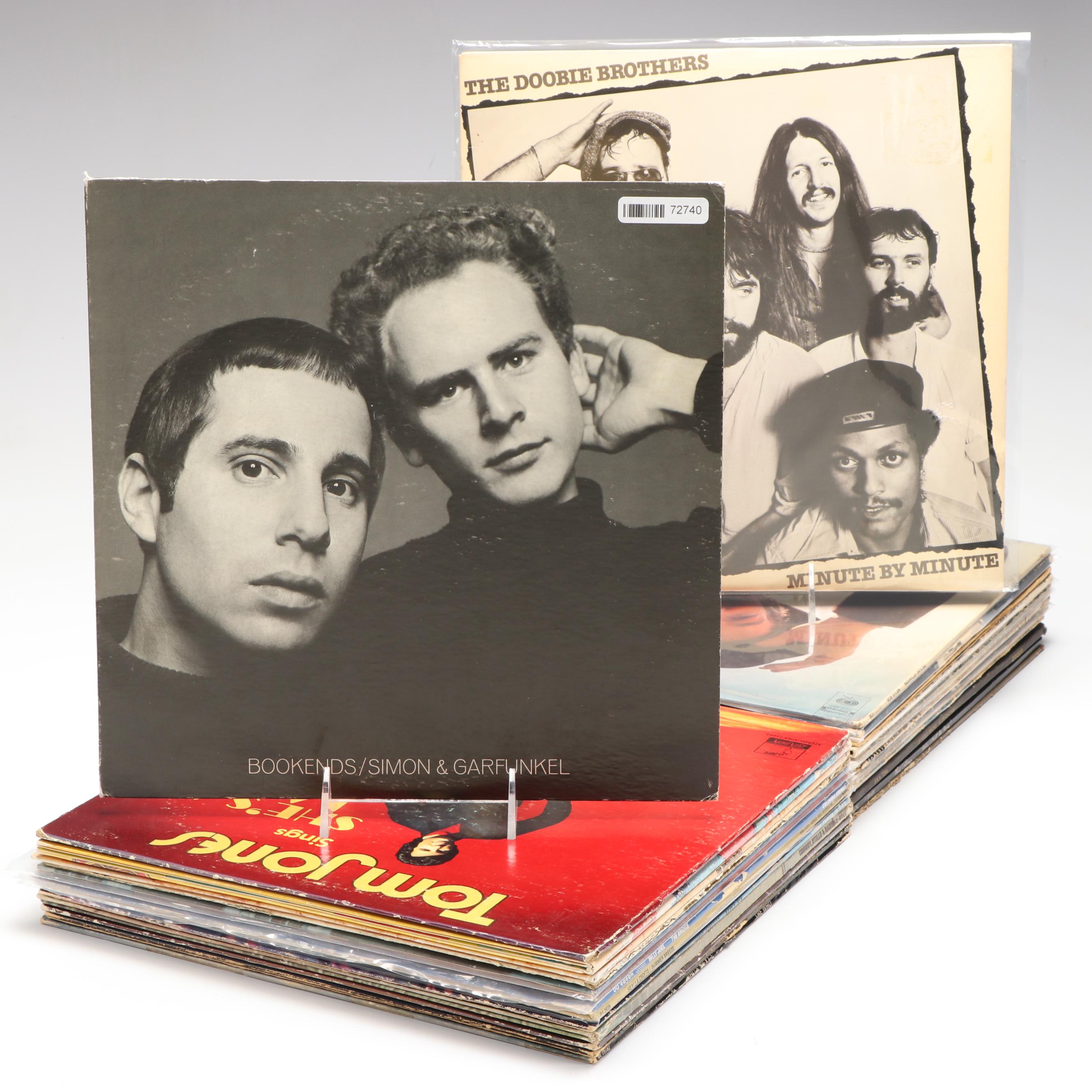Simon & Garfunkel, The Rolling Stones, Bob Dylan, and More Vinyl Record Albums