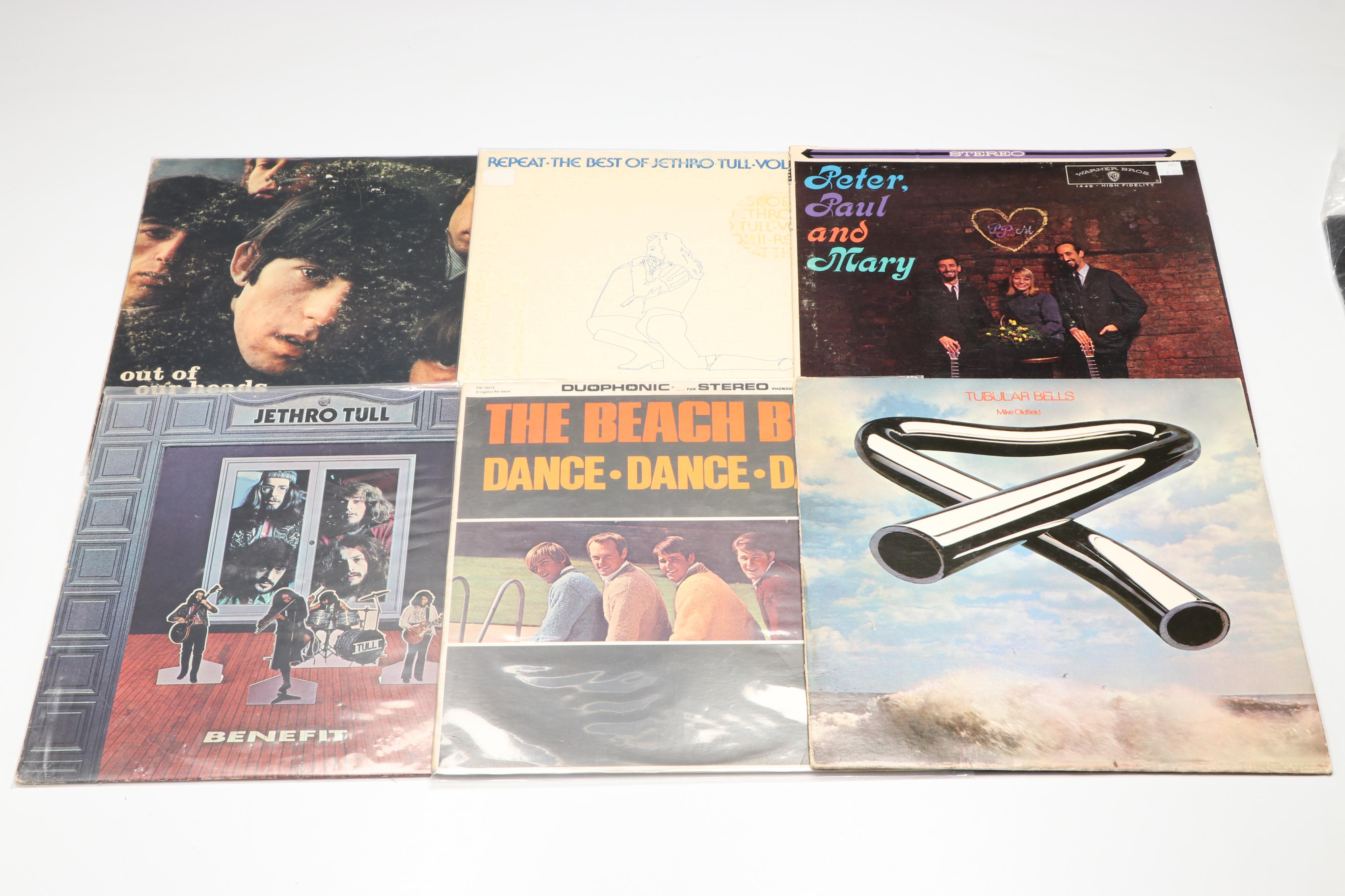 Simon & Garfunkel, The Rolling Stones, Bob Dylan, and More Vinyl Record Albums