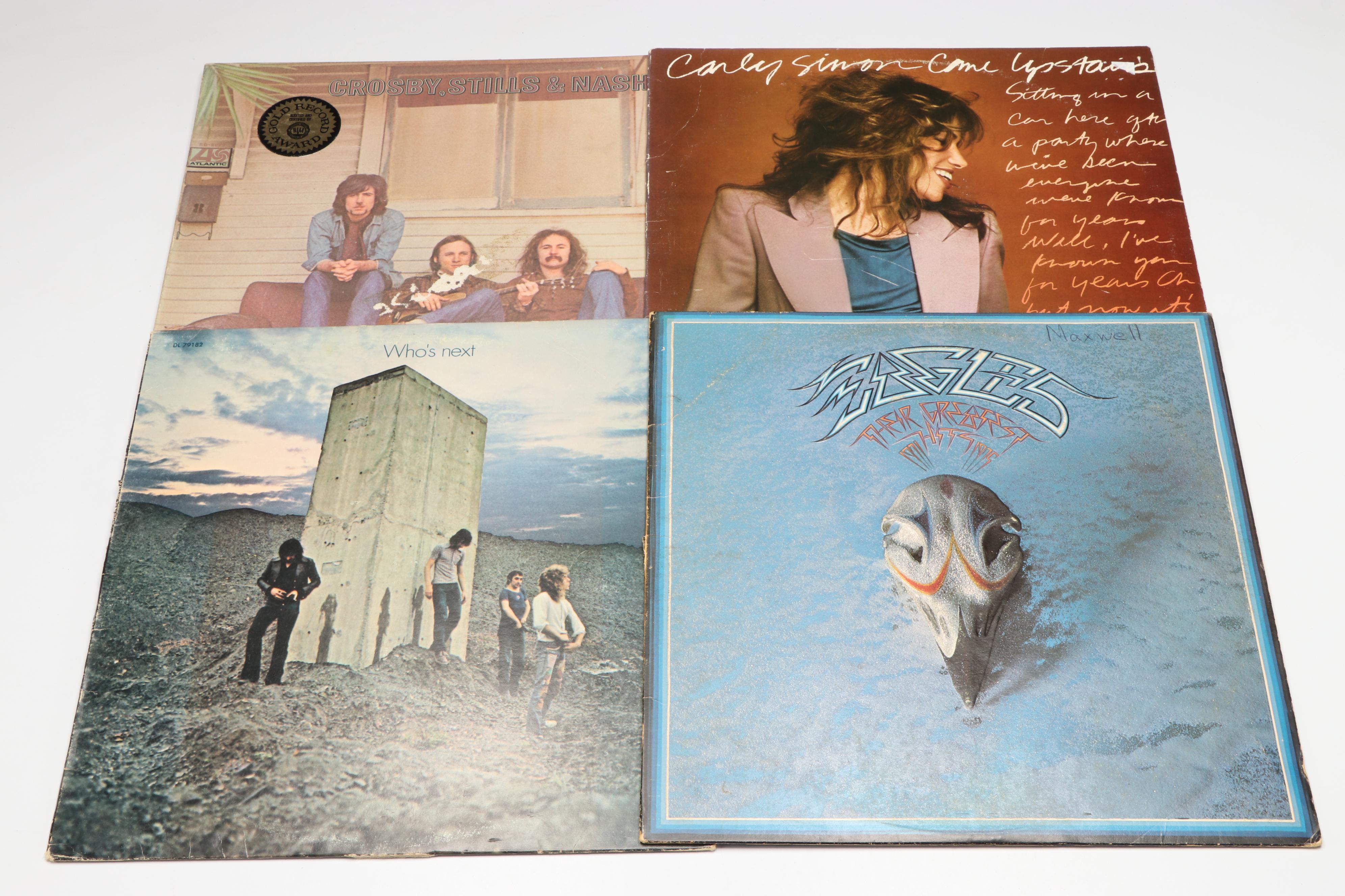 Simon & Garfunkel, The Rolling Stones, Bob Dylan, and More Vinyl Record Albums