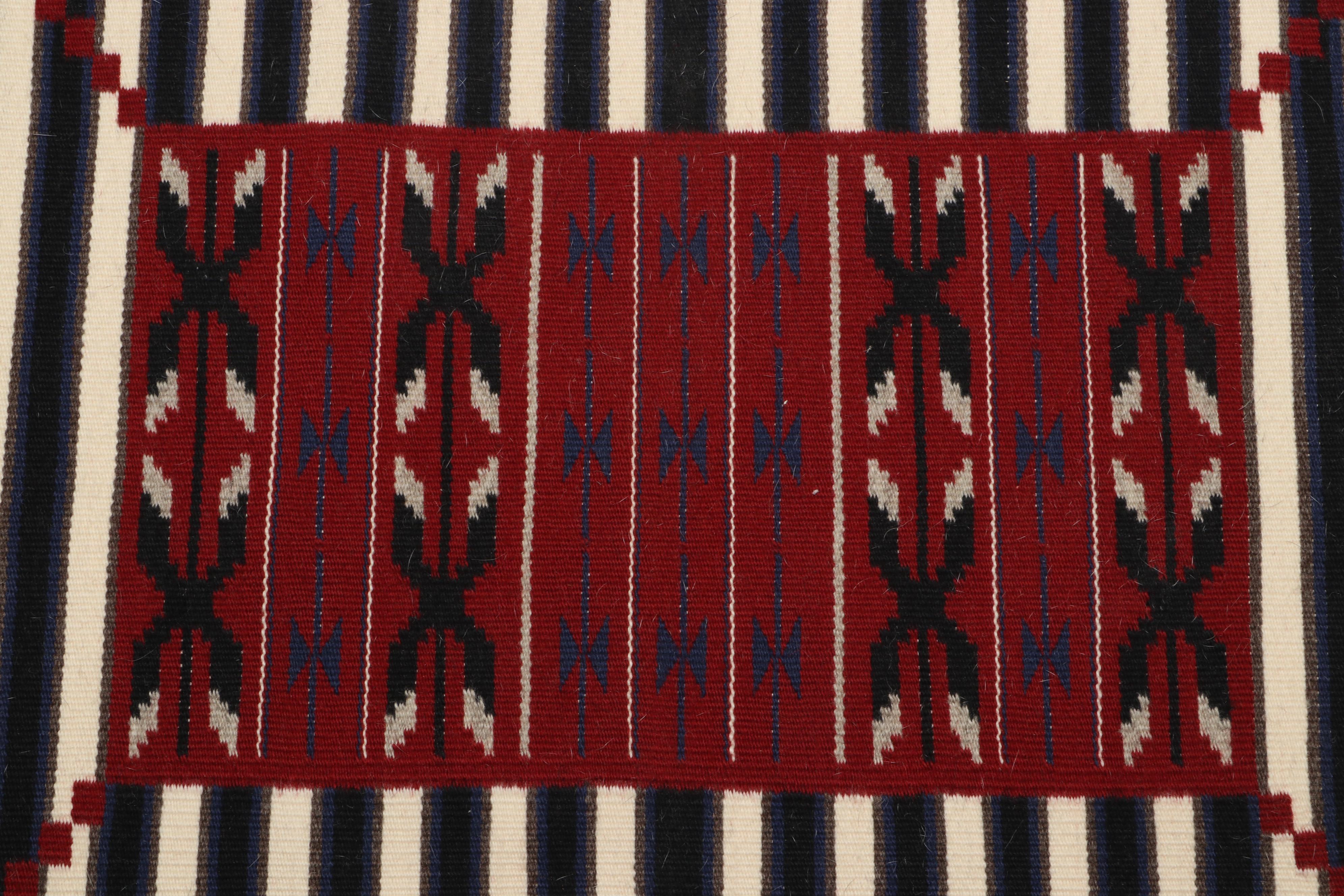 Two Grey Hills and Other Handwoven Navajo Blanket Style Mat