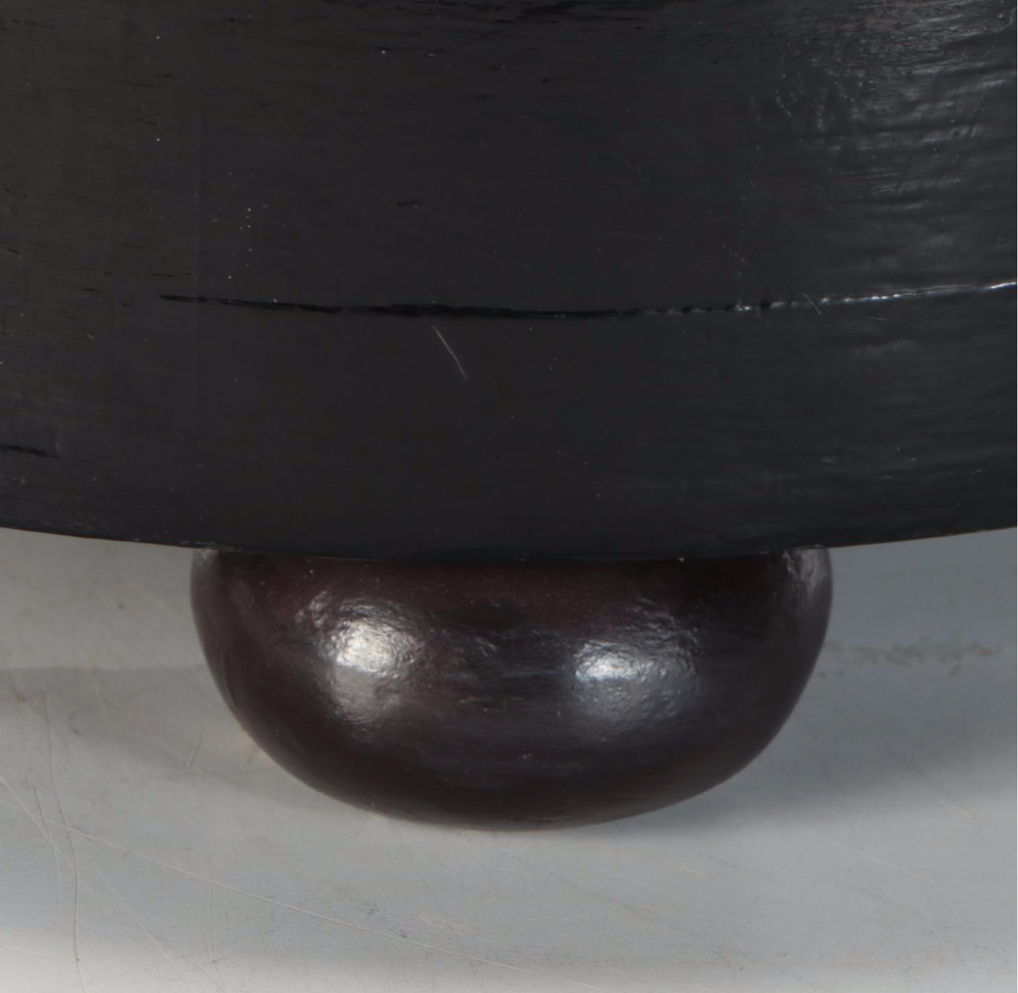 Gregory Gorby Hand-Painted Burlesque Lady Sculpture, 1999