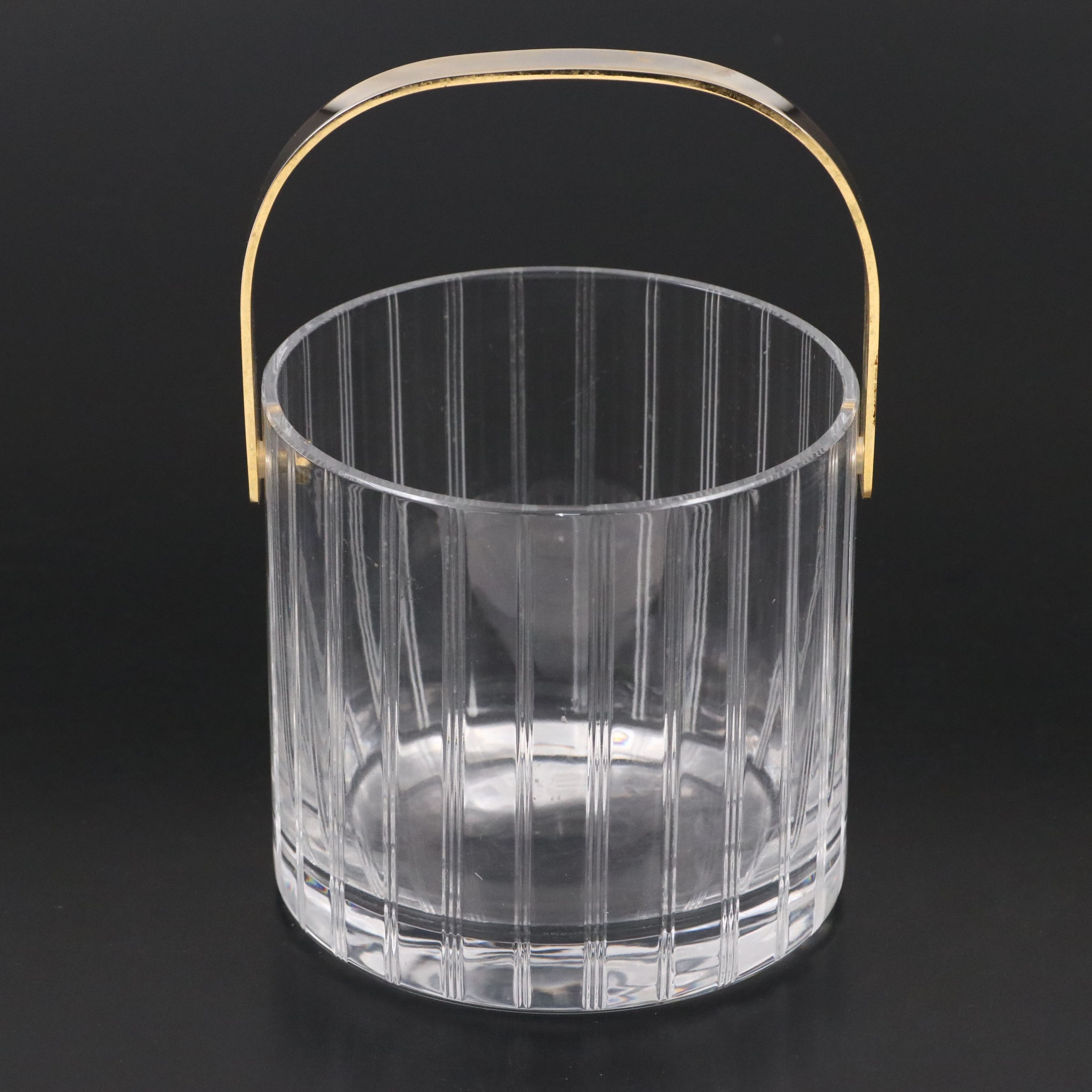Christian Dior "Ligne" Cut Crystal Ice Bucket