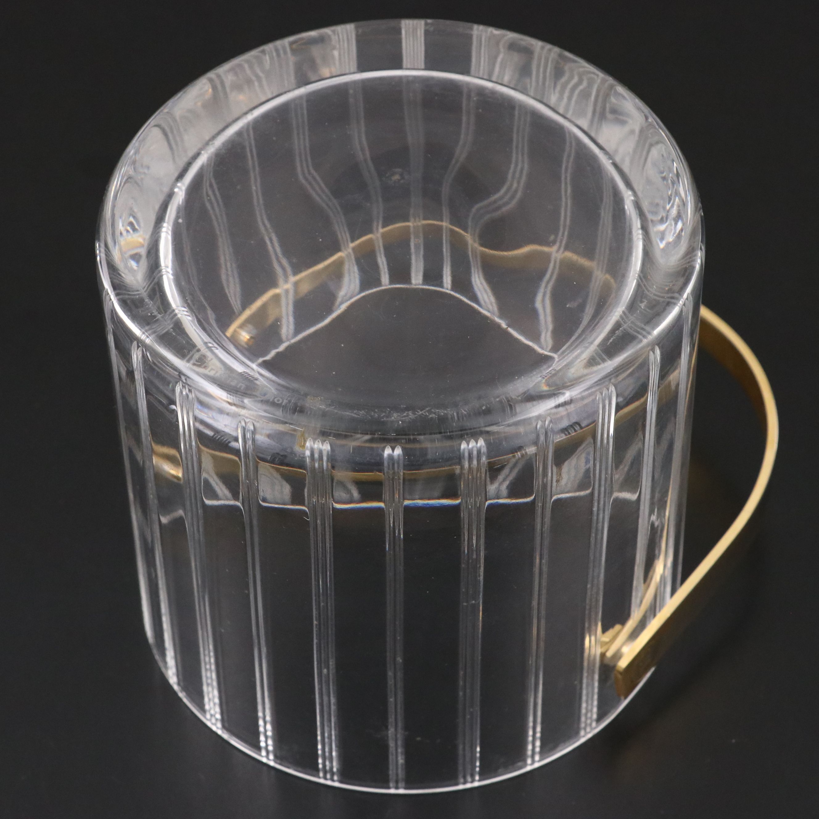 Christian Dior "Ligne" Cut Crystal Ice Bucket
