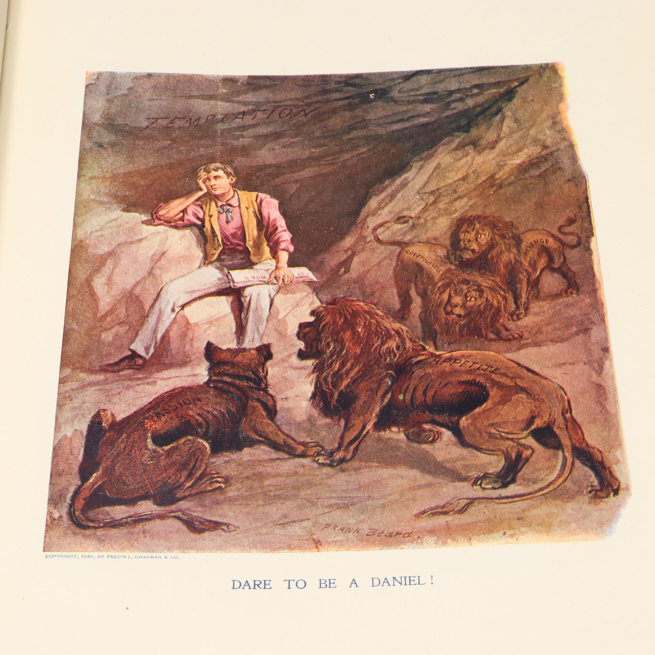 Illustrated "Fifty Great Cartoons" by Frank Beard and More