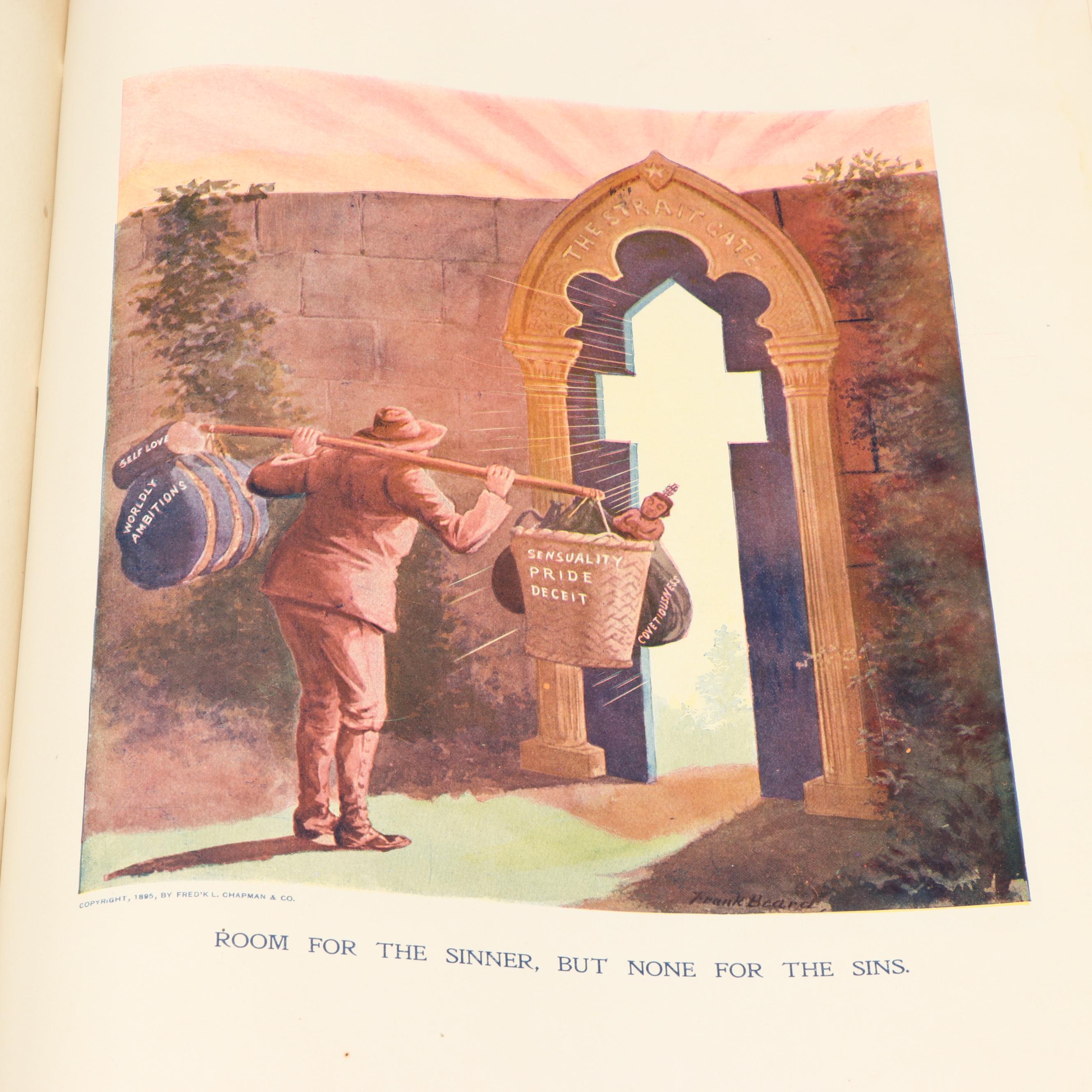 Illustrated "Fifty Great Cartoons" by Frank Beard and More