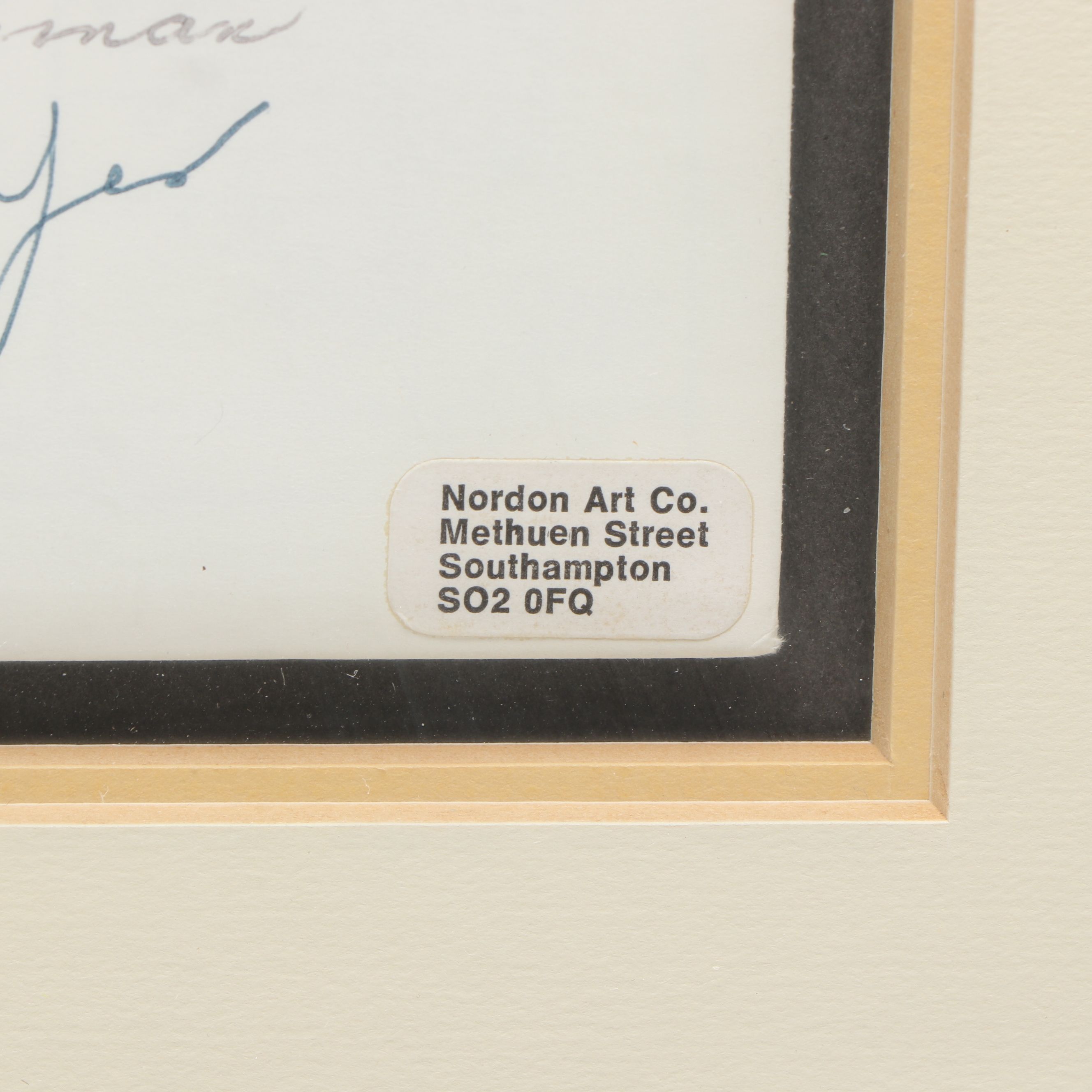 R.M.S. Titanic Survivor Signed Commemorative Postal Cover, 1982