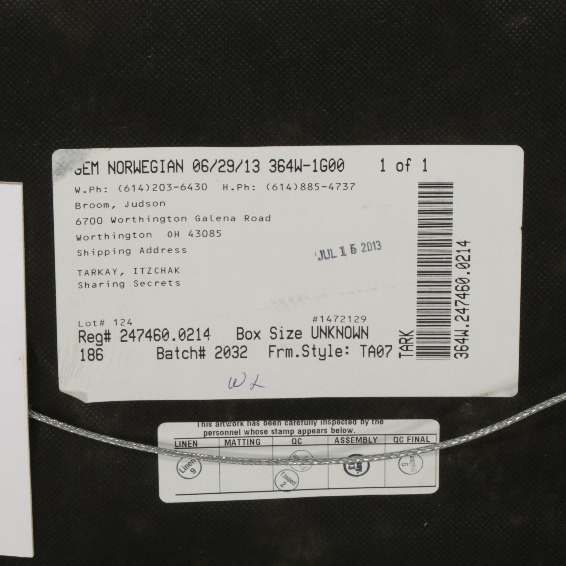 Itzchak Tarkay Impressionist Serigraph Scene "Sharing Secrets"