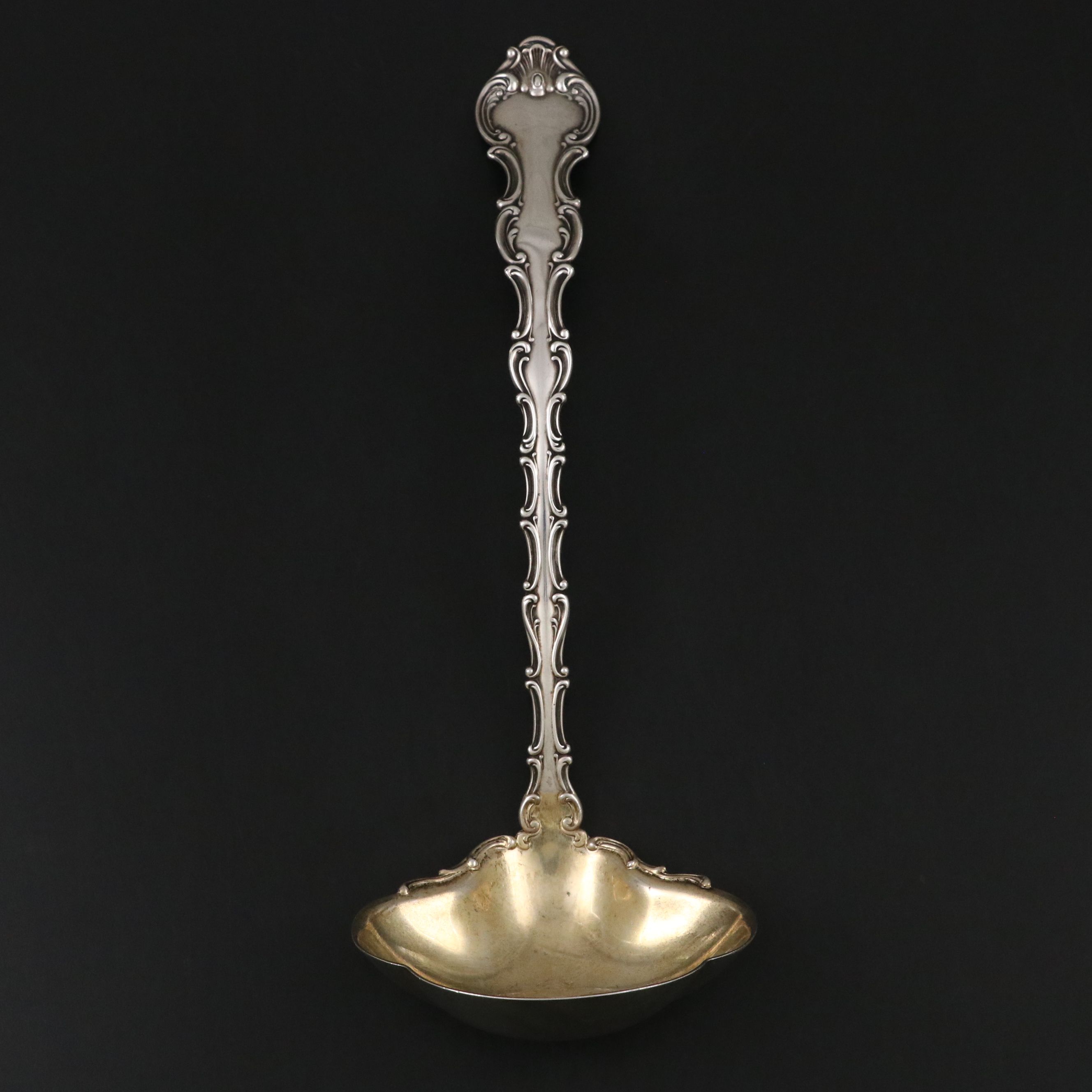 Gorham Sterling Silver Strasbourg Ladle, Late 19th Century
