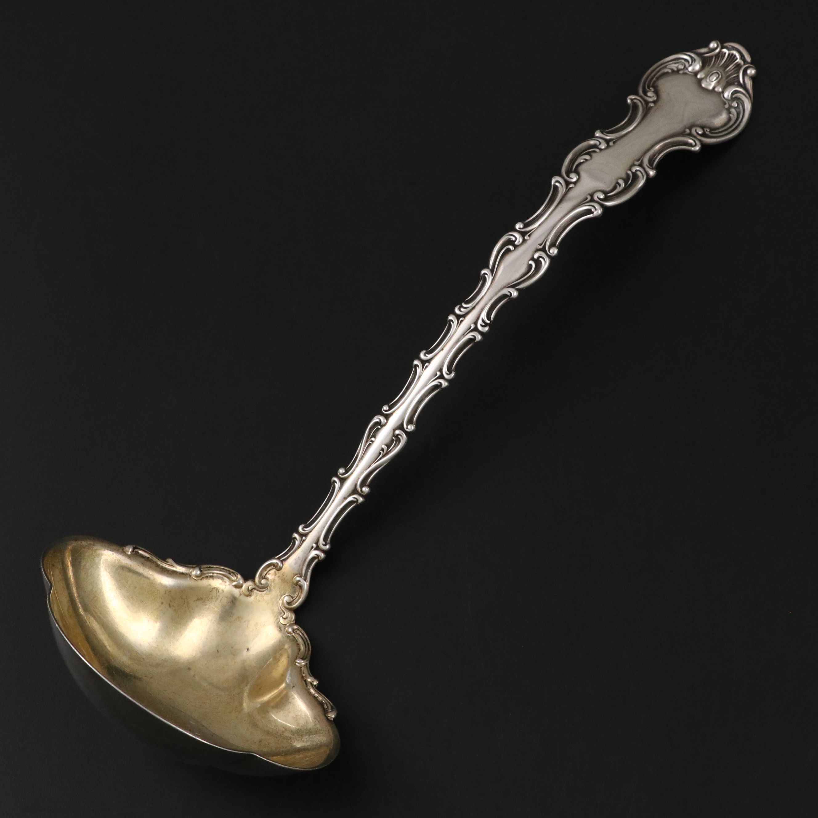 Gorham Sterling Silver Strasbourg Ladle, Late 19th Century