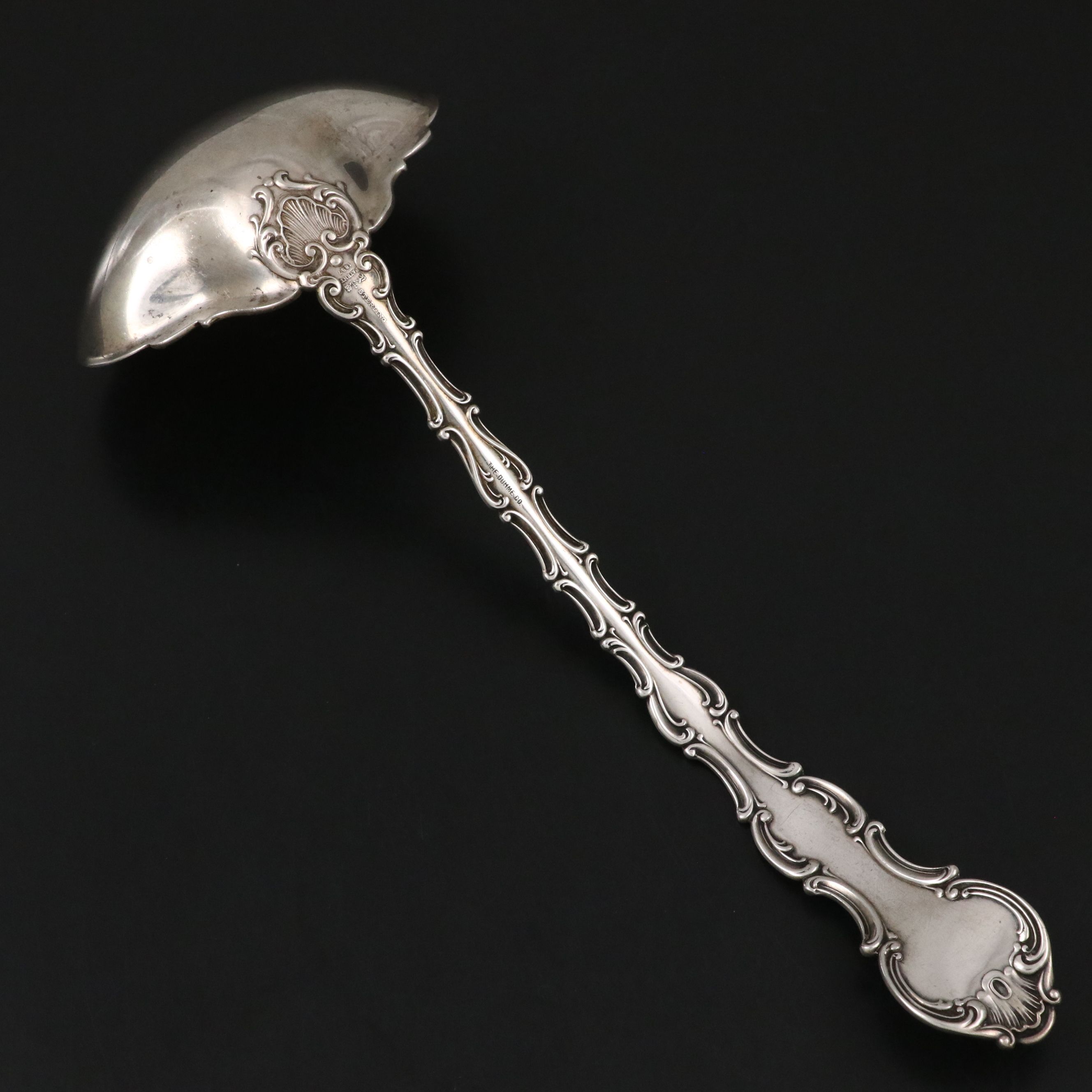 Gorham Sterling Silver Strasbourg Ladle, Late 19th Century