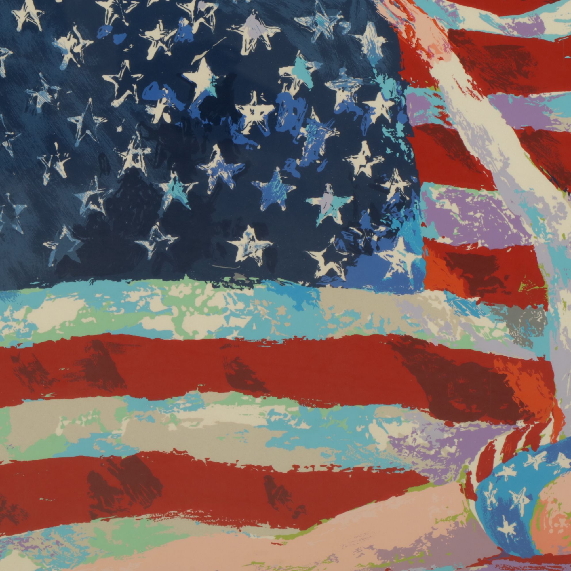 Leroy Neiman Serigraph "Golden Girl", 1985