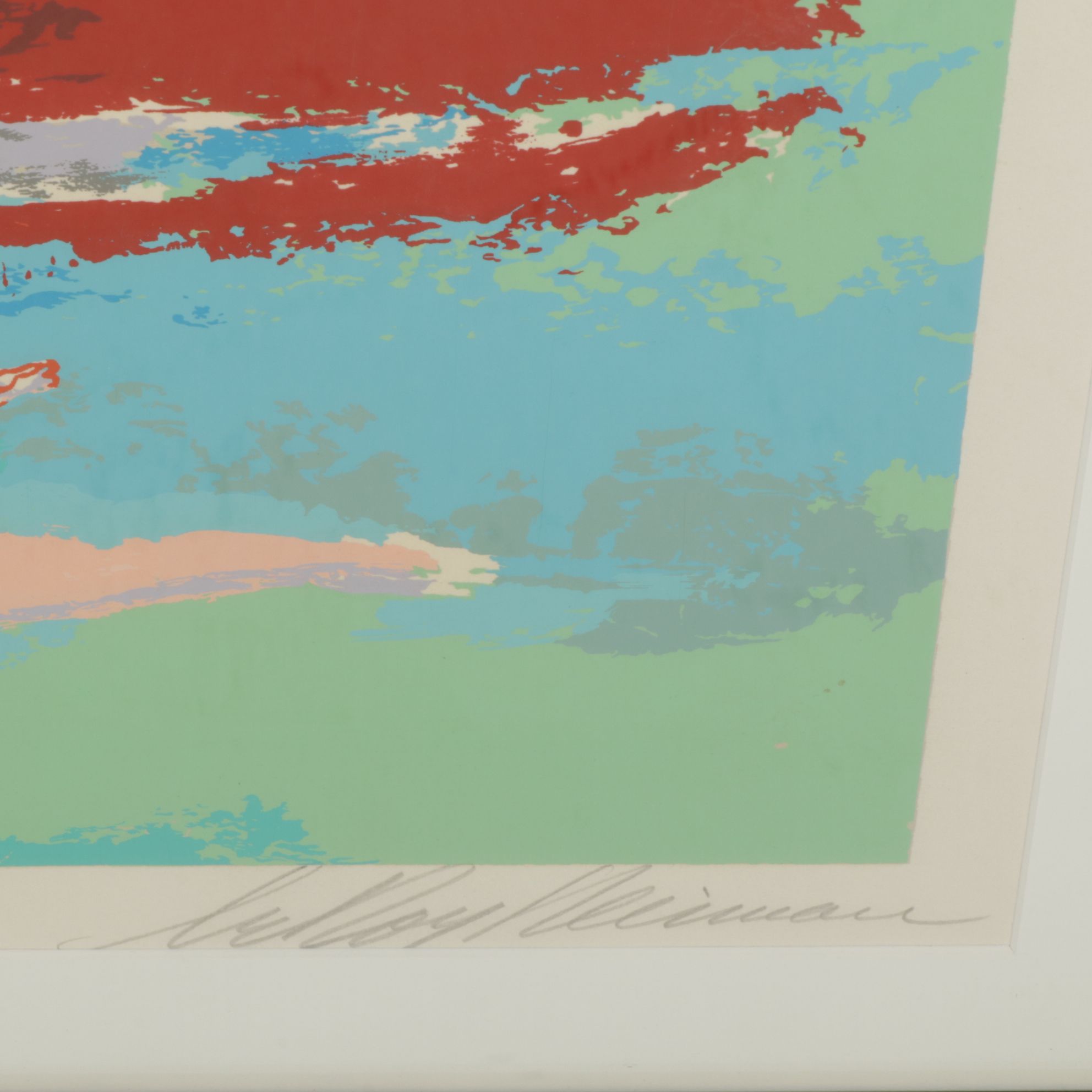 Leroy Neiman Serigraph "Golden Girl", 1985