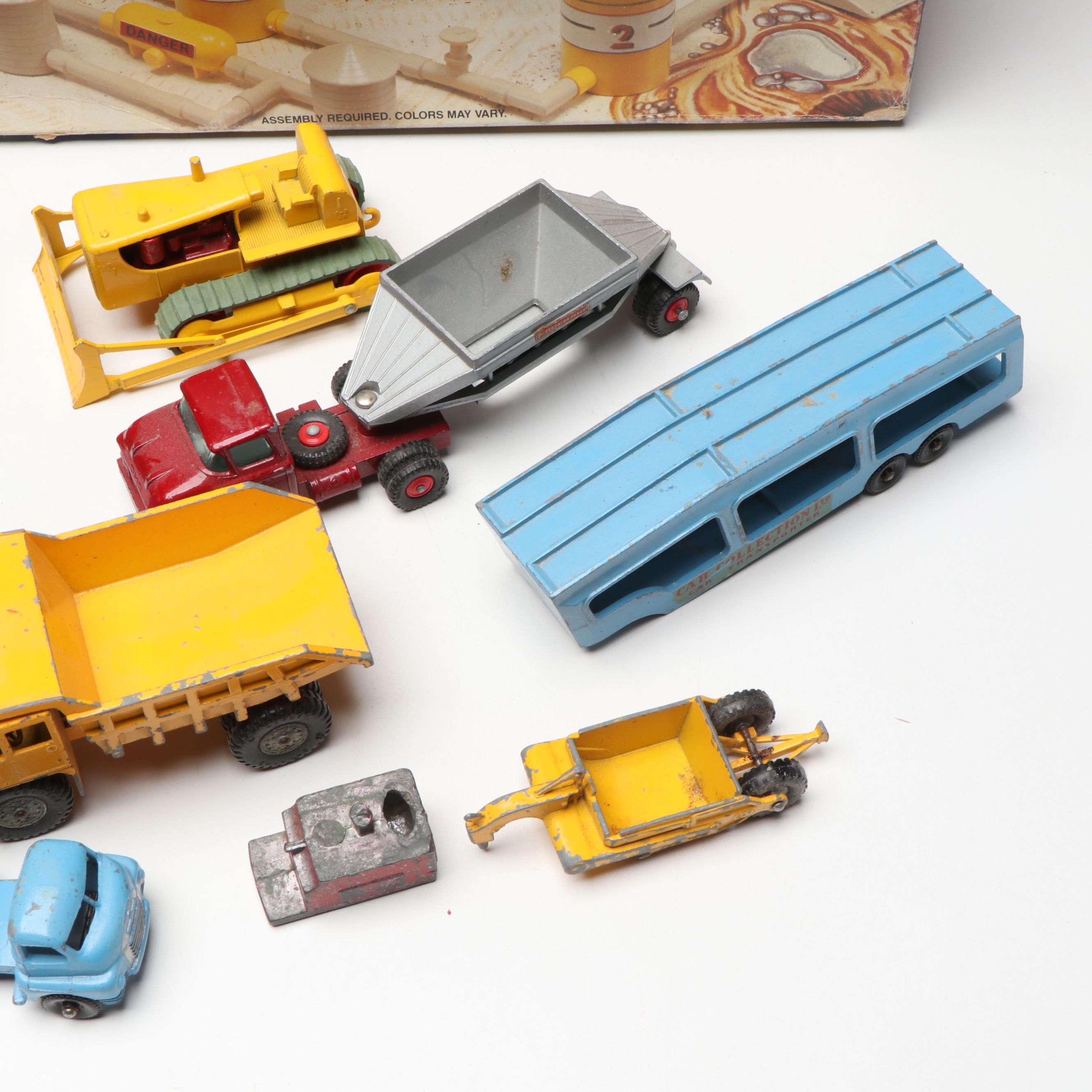 Lesney Matchbox, Hot Wheels and Other Diecast Vehicles with Accessories