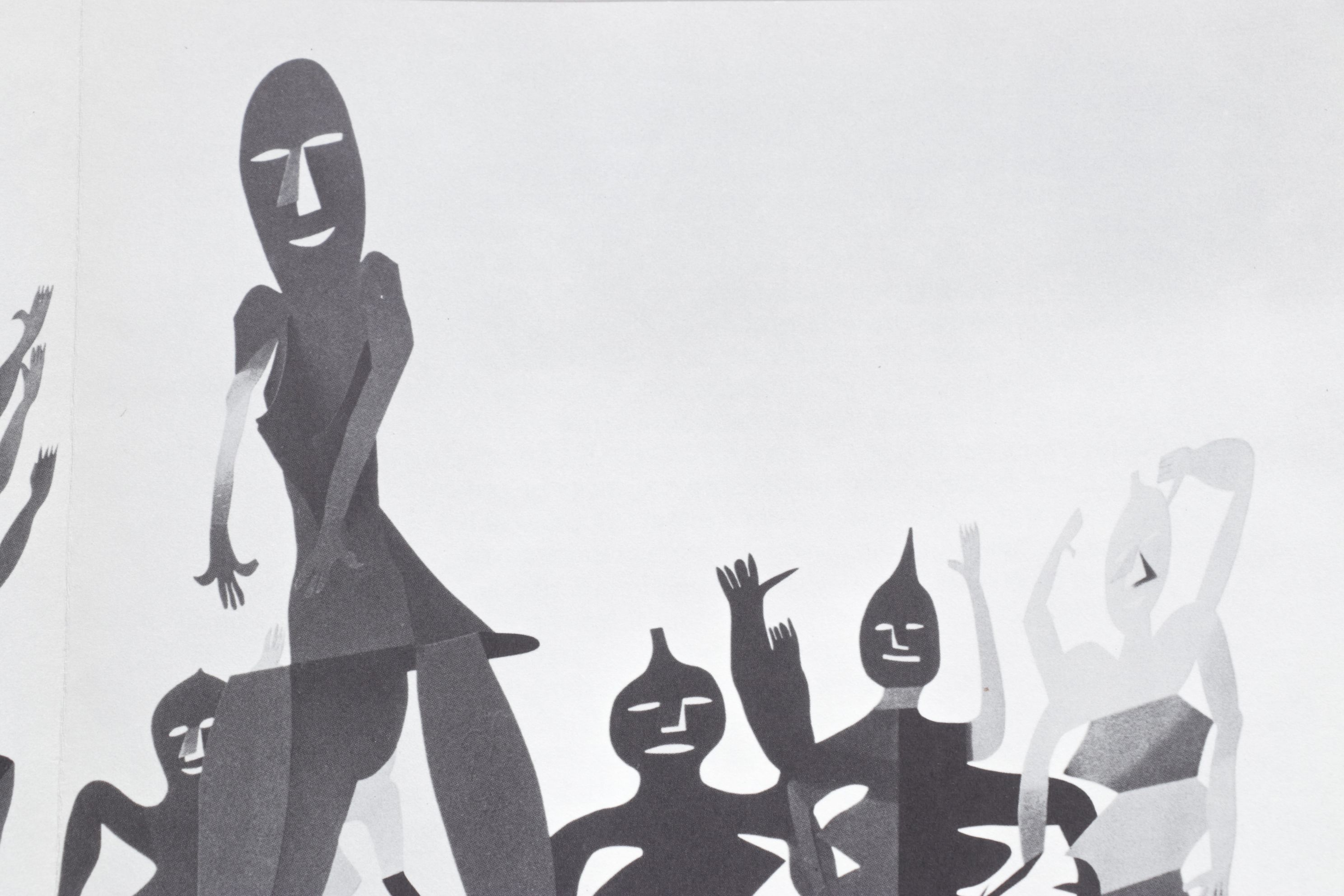 Alexander Calder Double-Page Lithograph for "Derrière le Miroir," 1975