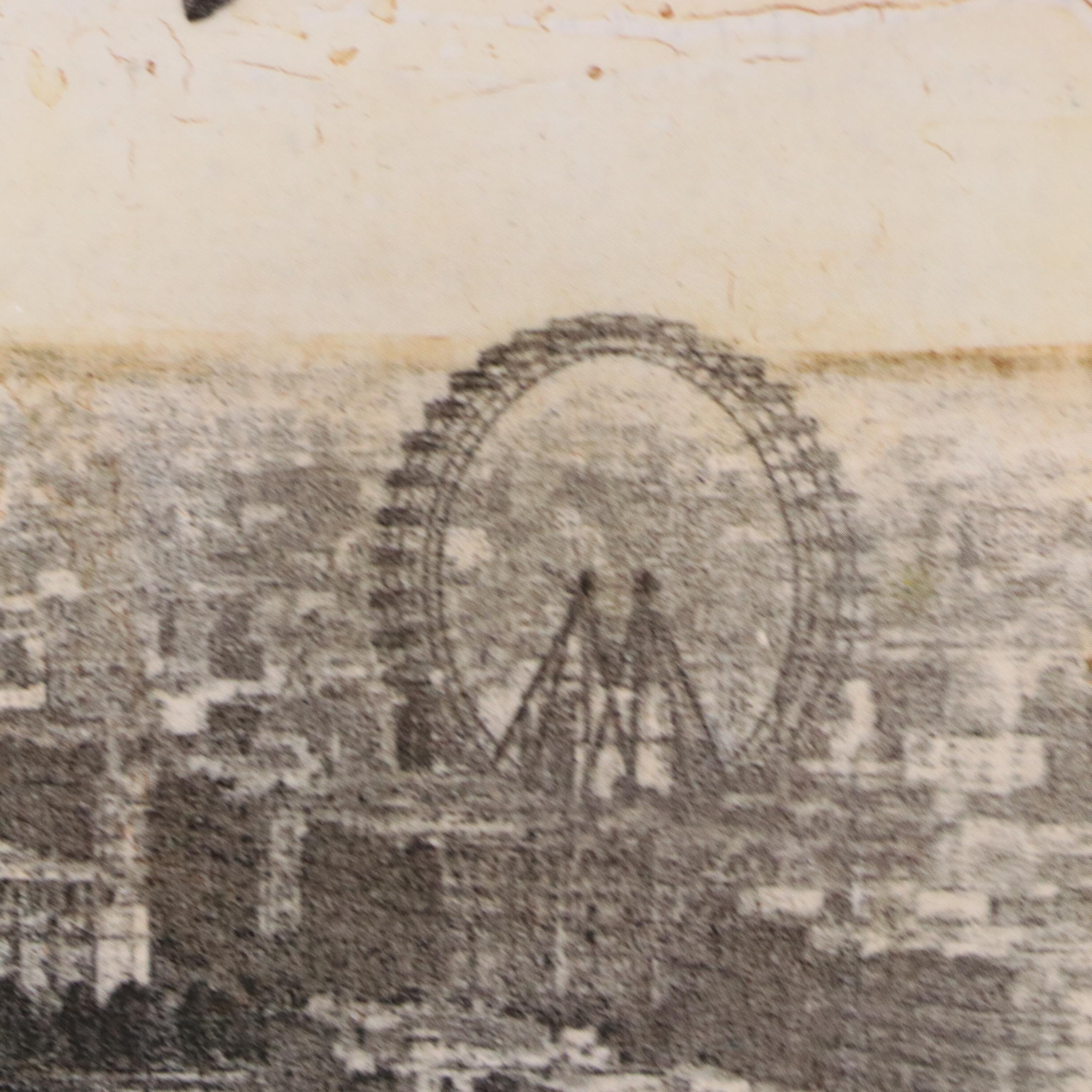 Offset Lithograph After Tina Chaden "Paris," 21st Century