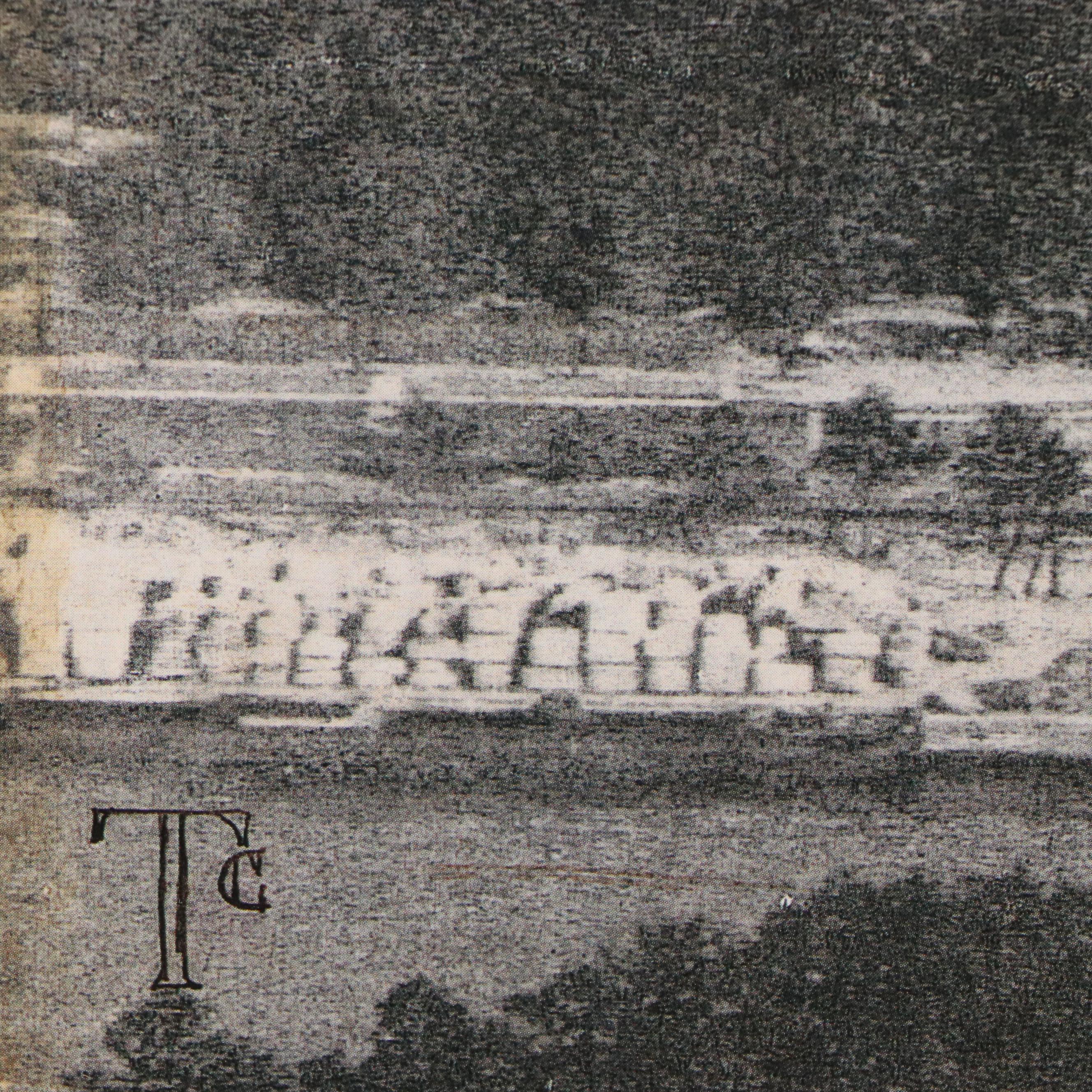 Offset Lithograph After Tina Chaden "Paris," 21st Century