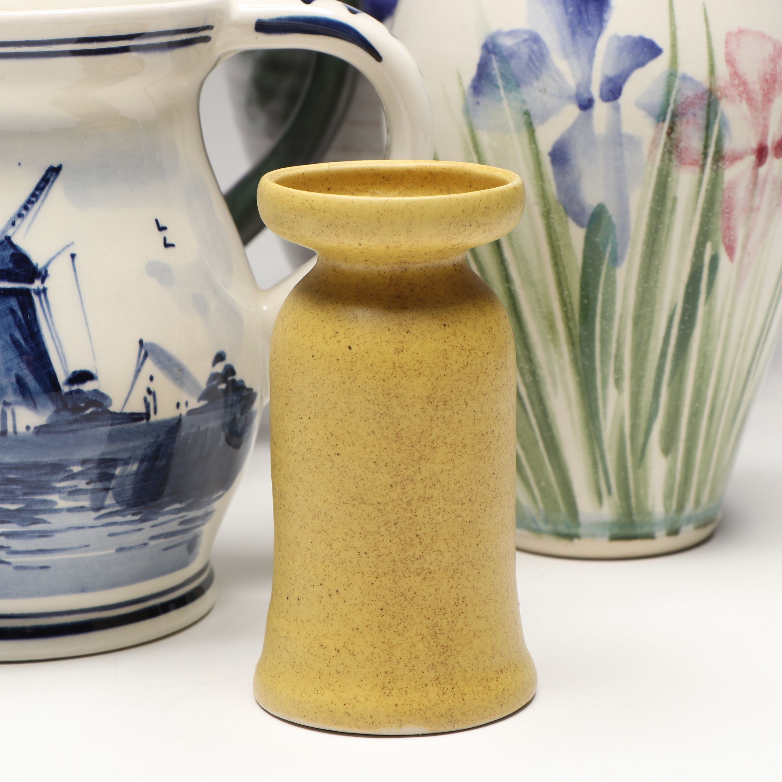 Artist Signed Ceramic Pitchers and Vases