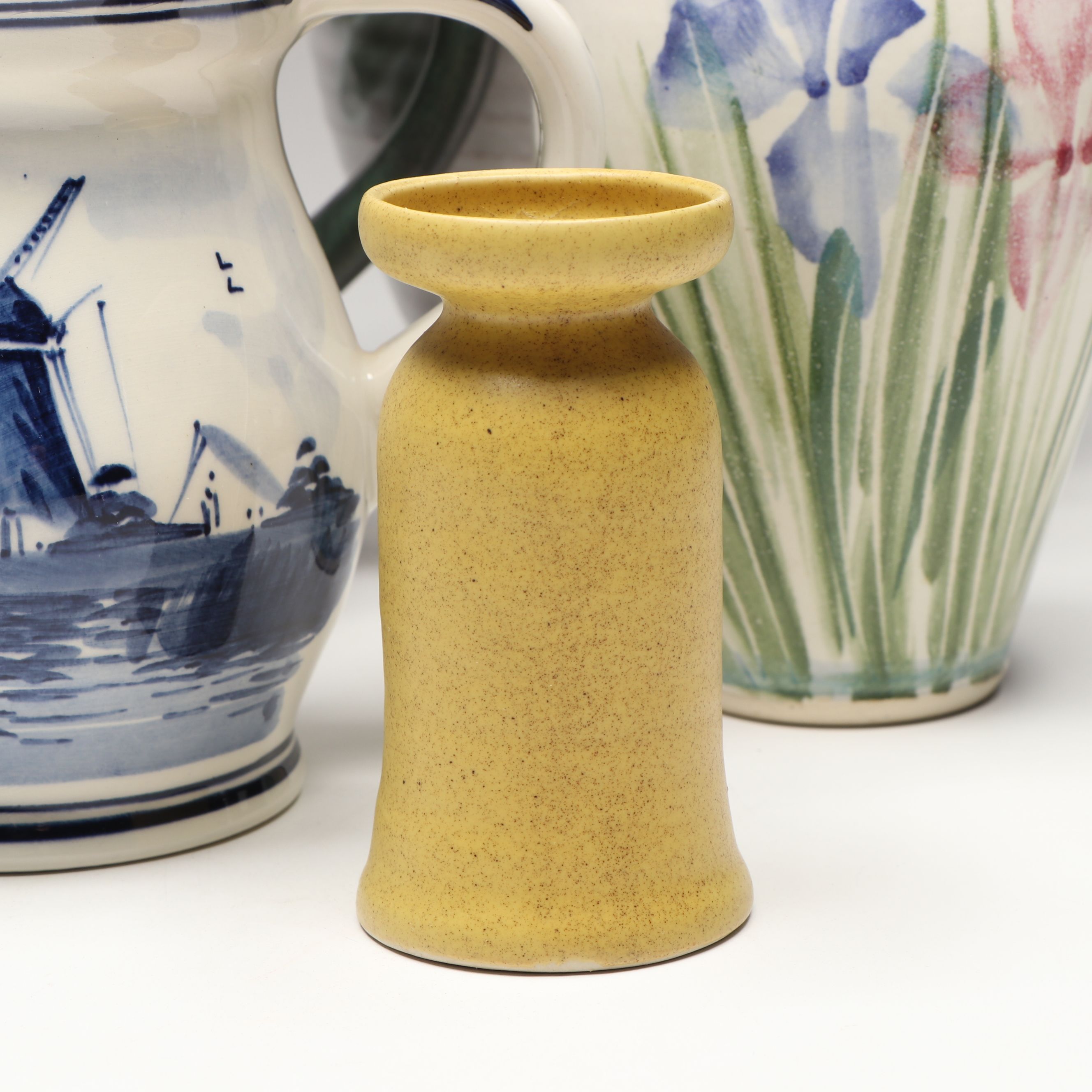 Artist Signed Ceramic Pitchers and Vases