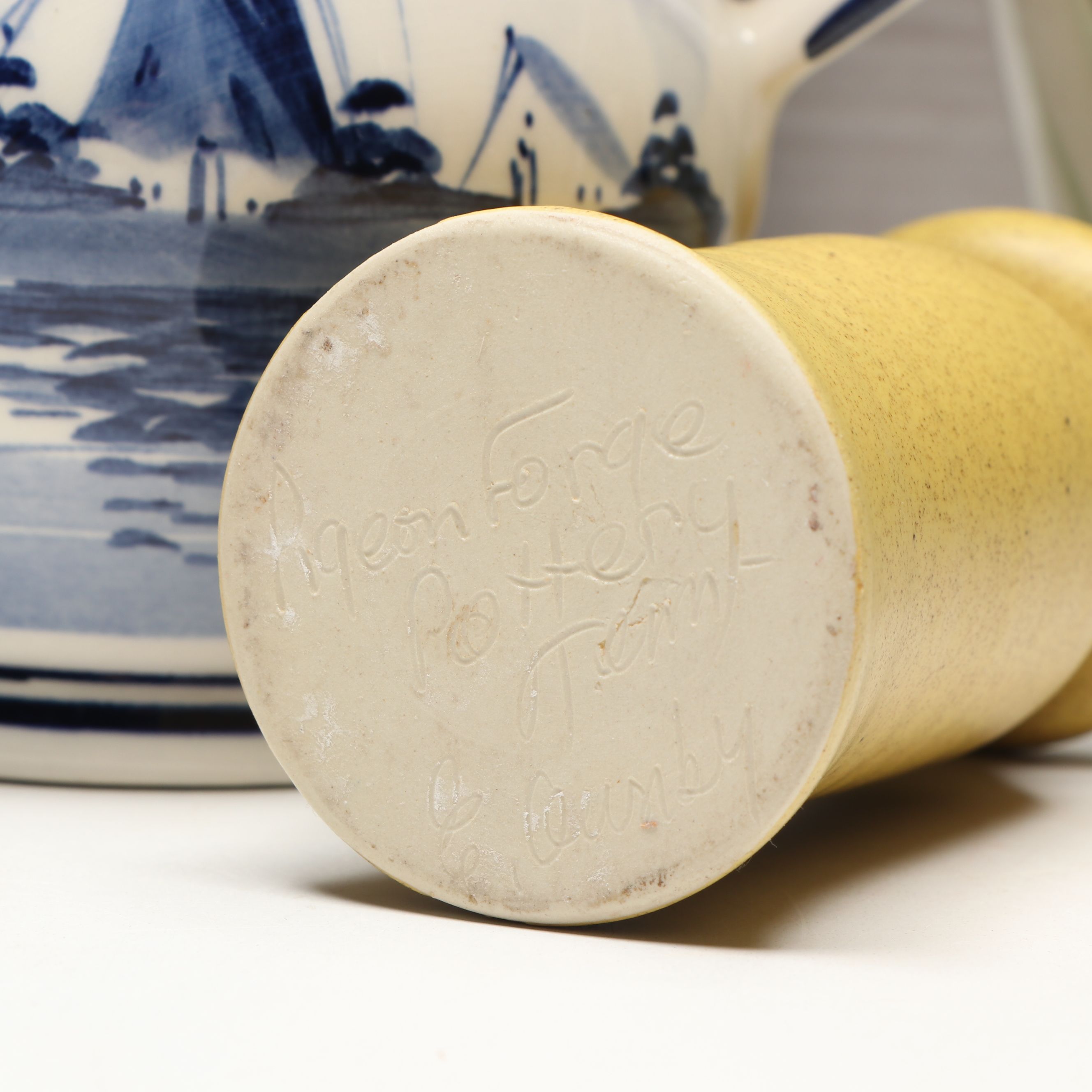 Artist Signed Ceramic Pitchers and Vases