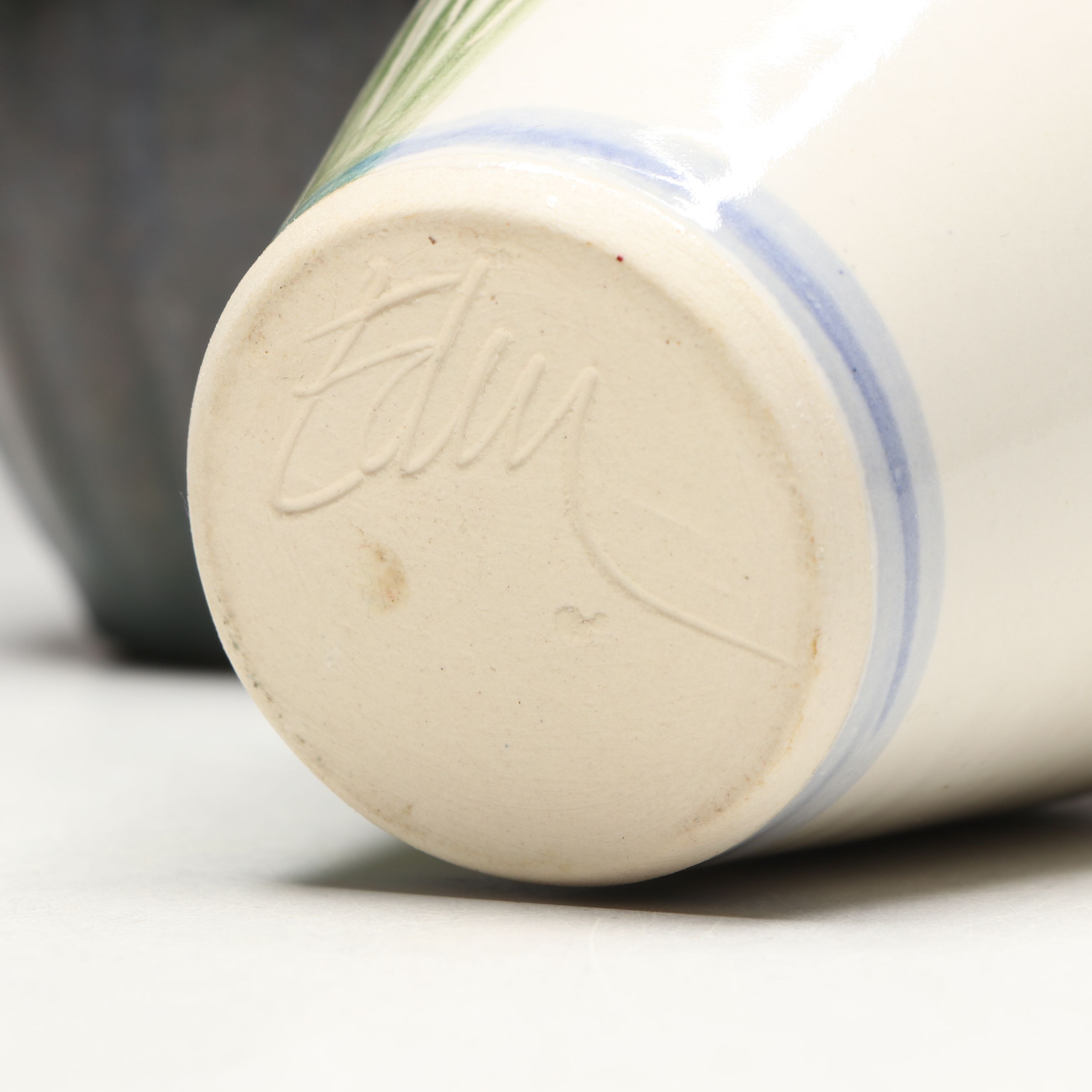 Artist Signed Ceramic Pitchers and Vases