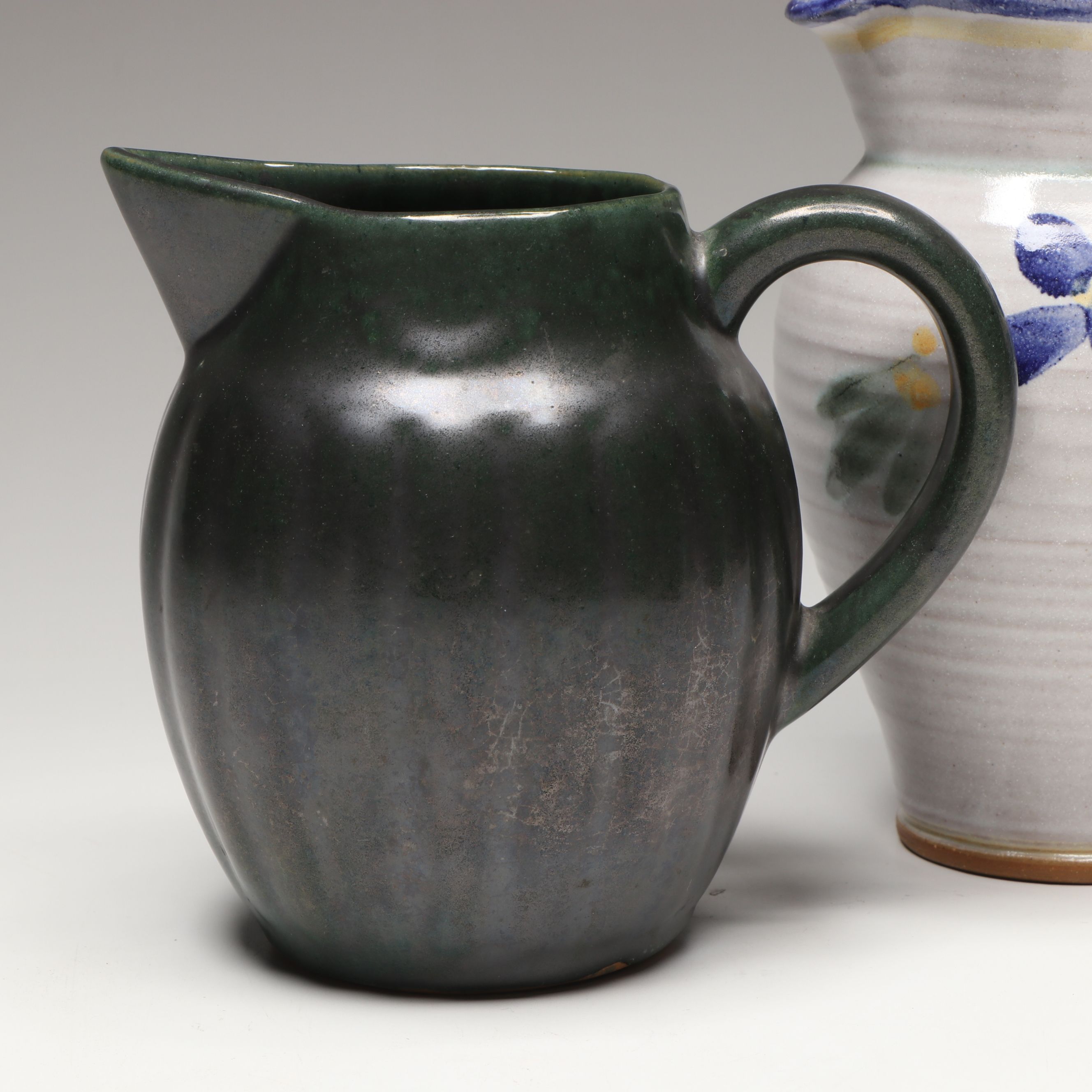 Artist Signed Ceramic Pitchers and Vases