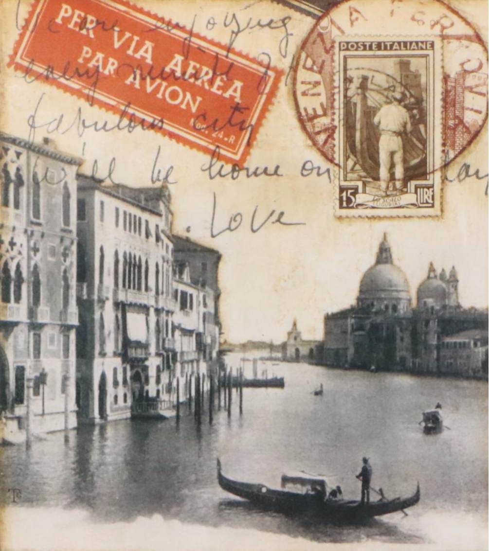 Offset Lithograph After Tina Chaden "Venezia," 21st Century