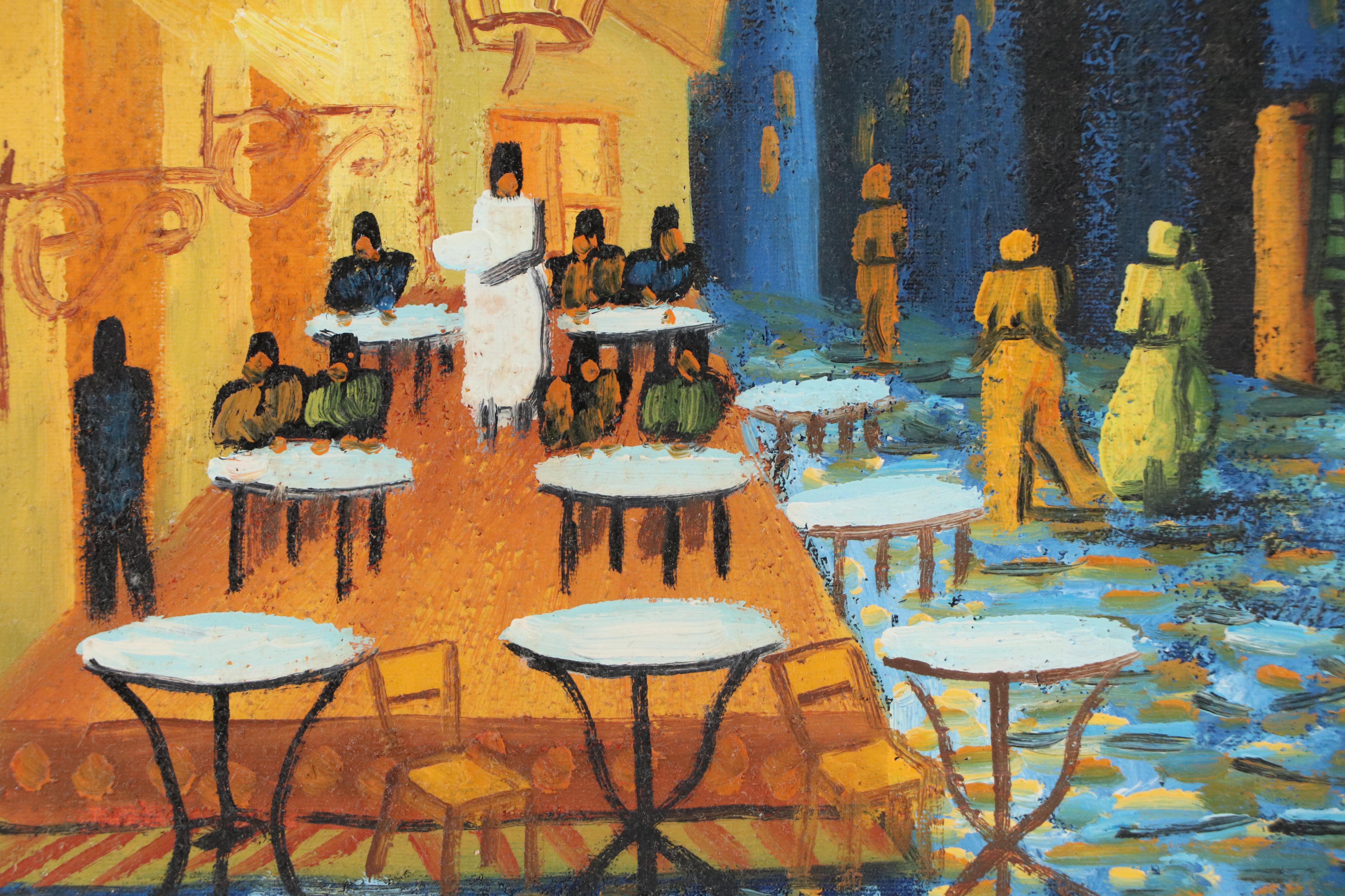 Master Copy Oil Painting of Van Gogh Piece, Mid to Late 20th Century