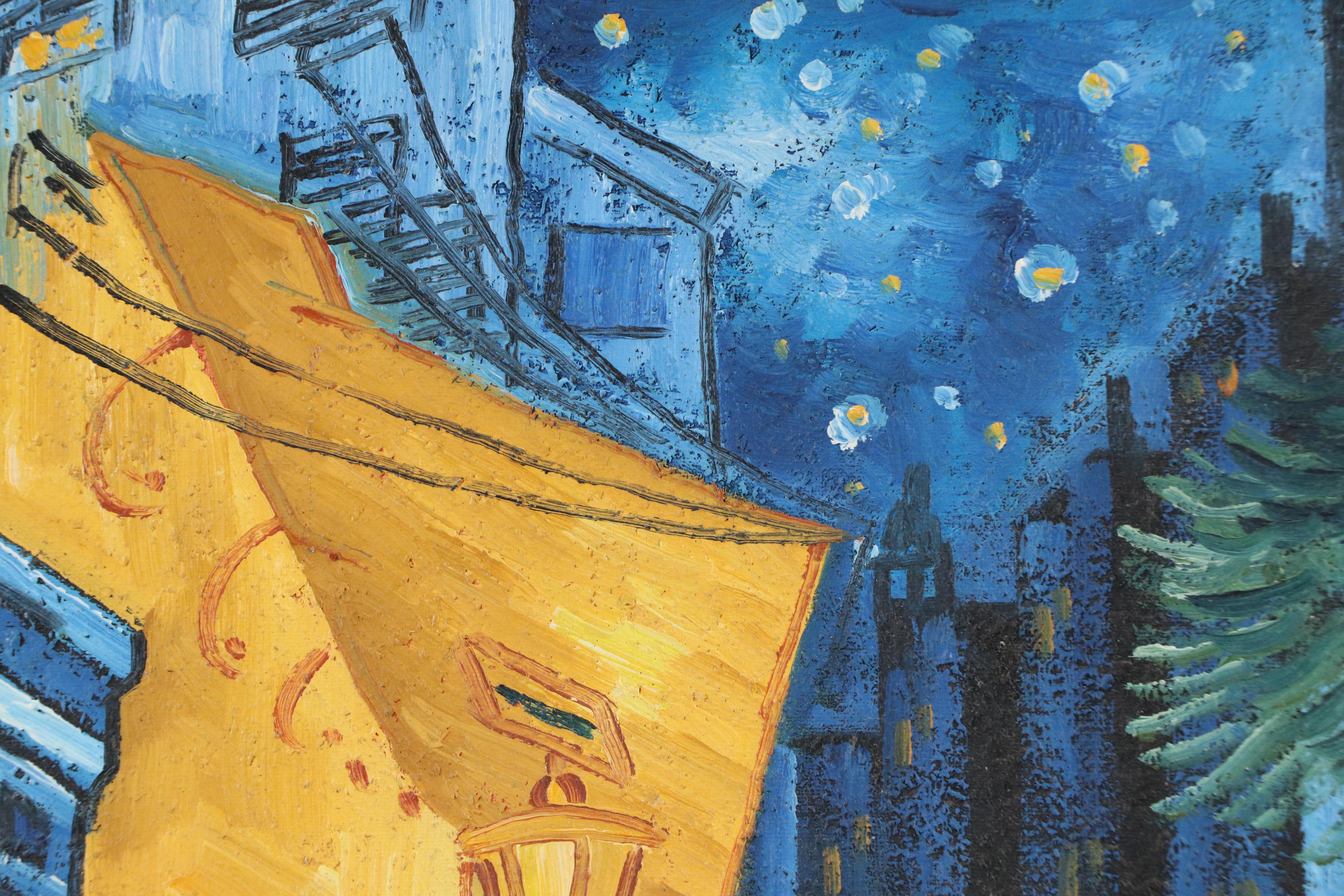 Master Copy Oil Painting of Van Gogh Piece, Mid to Late 20th Century