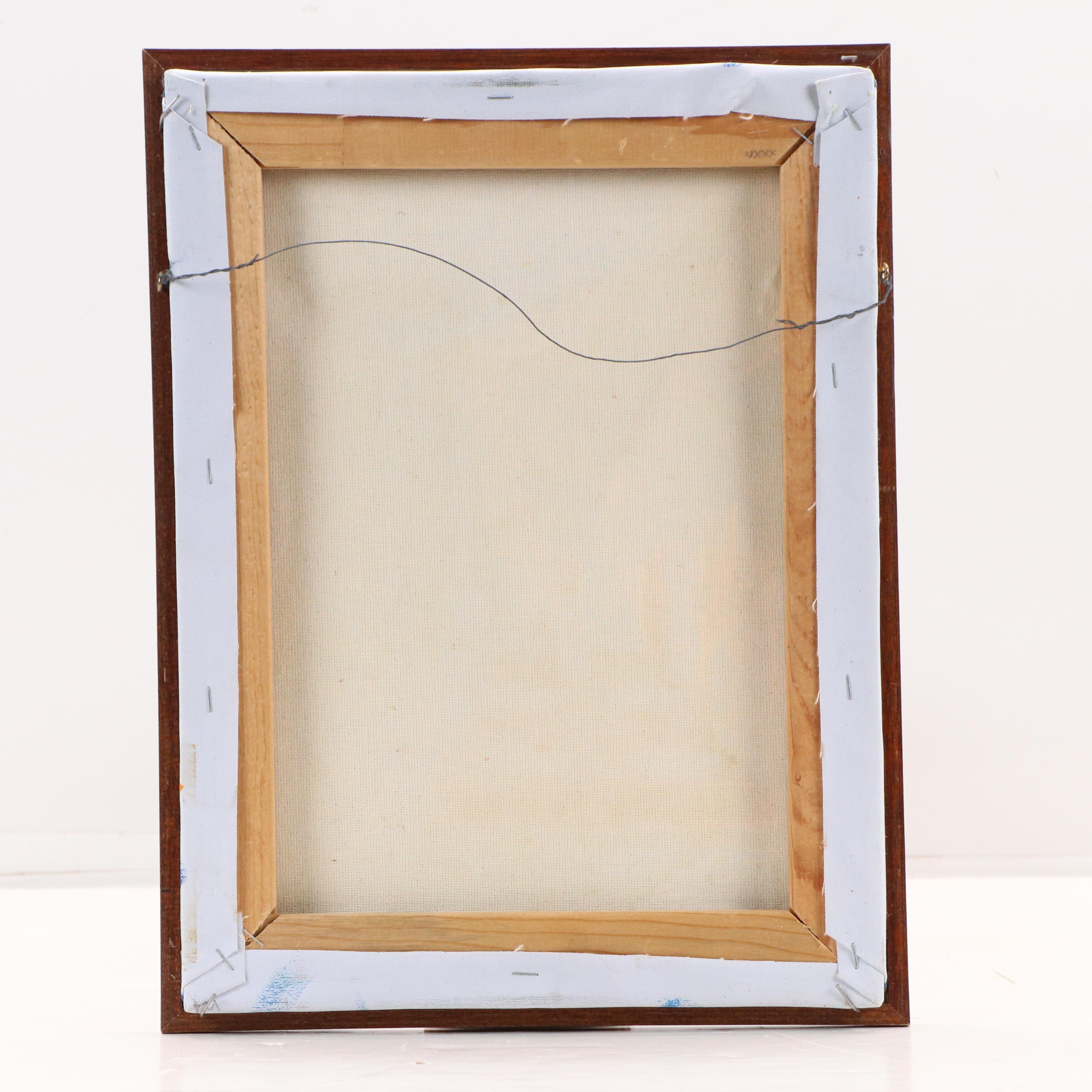 Master Copy Oil Painting of Van Gogh Piece, Mid to Late 20th Century