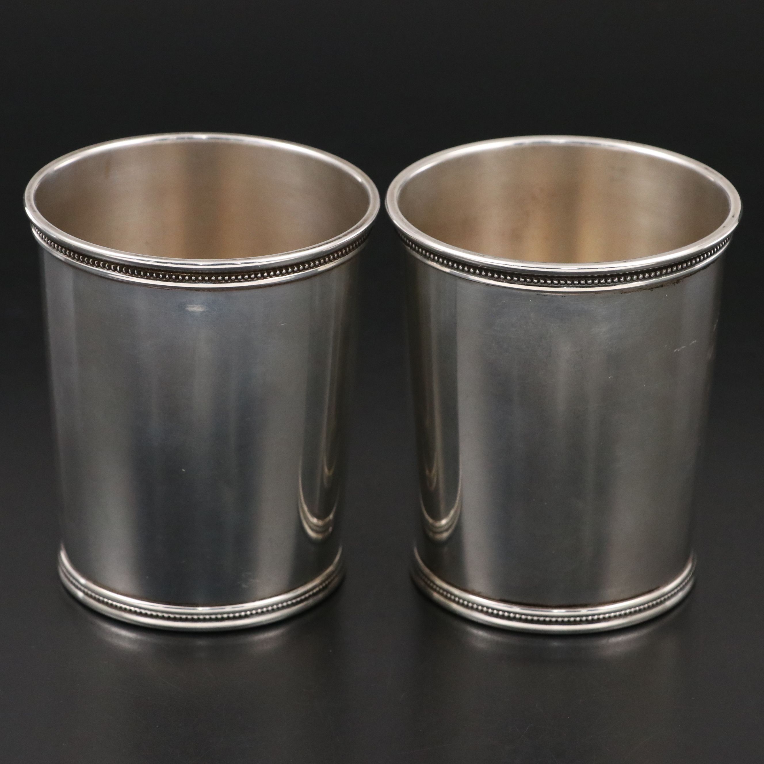 Mark J. Scarce Dwight D. Eisenhower Sterling Silver Julep Cups, 1953–1961
