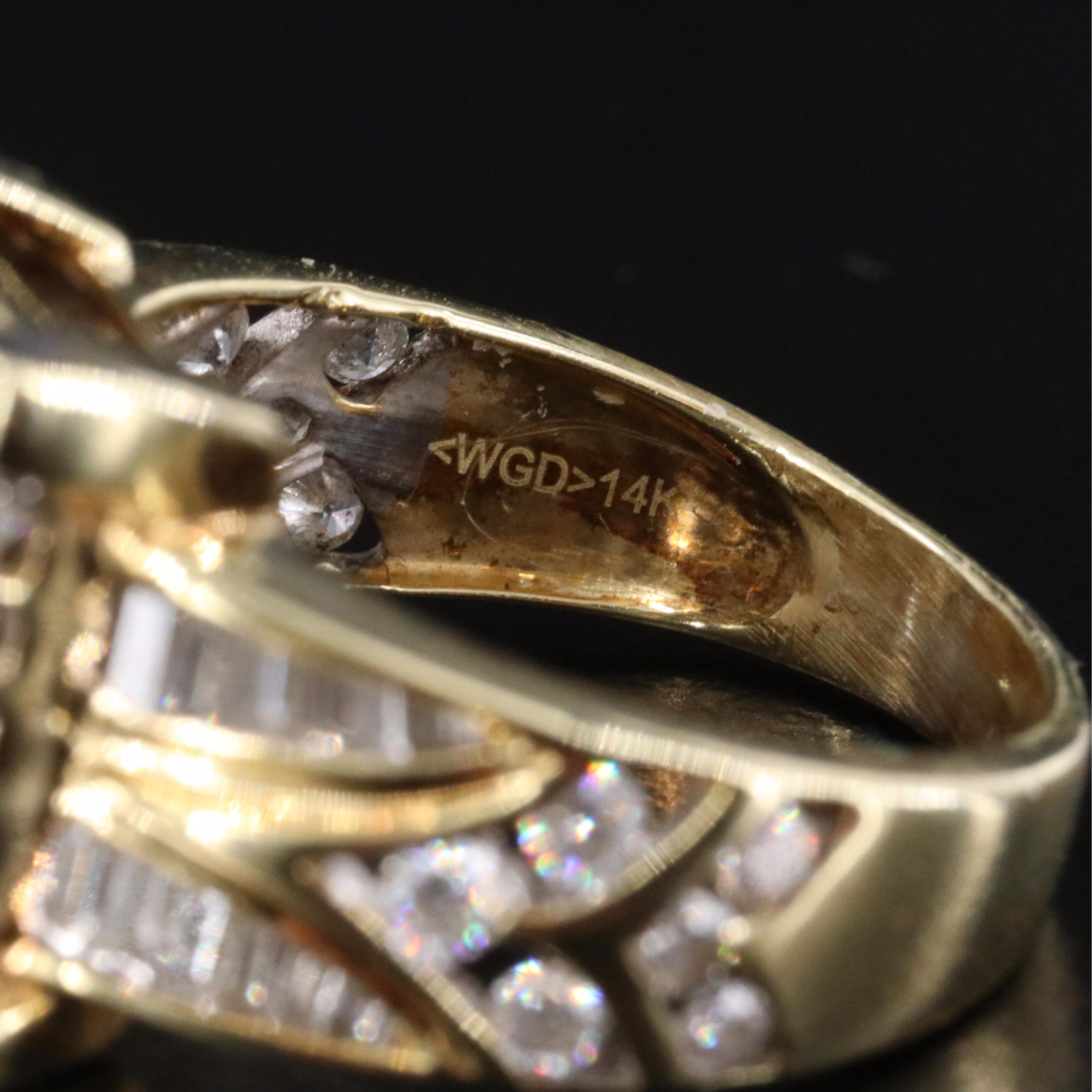 14K 2.08 CTW Diamond Ring