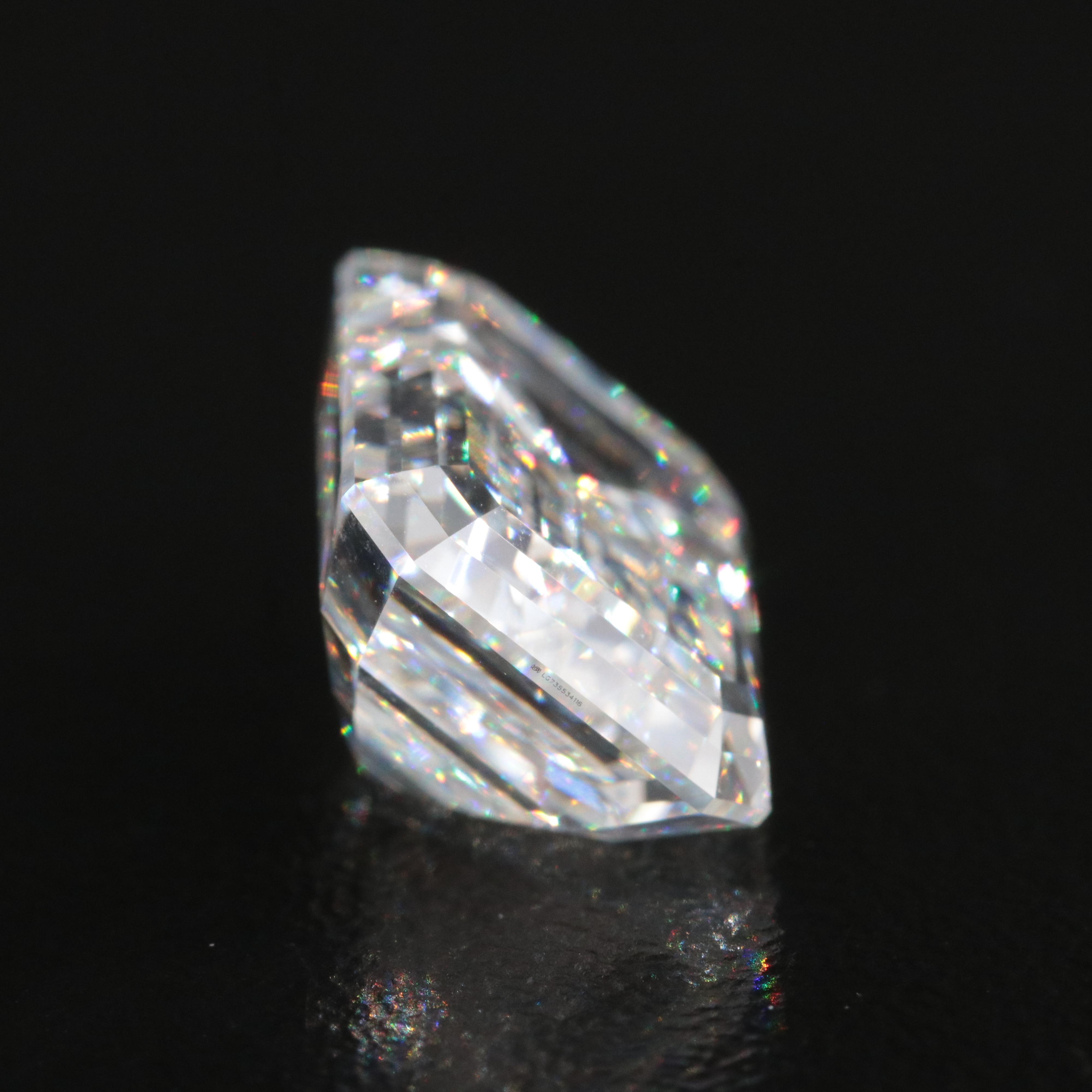 Loose 6.90 CT Lab Grown Diamond with IGI Report