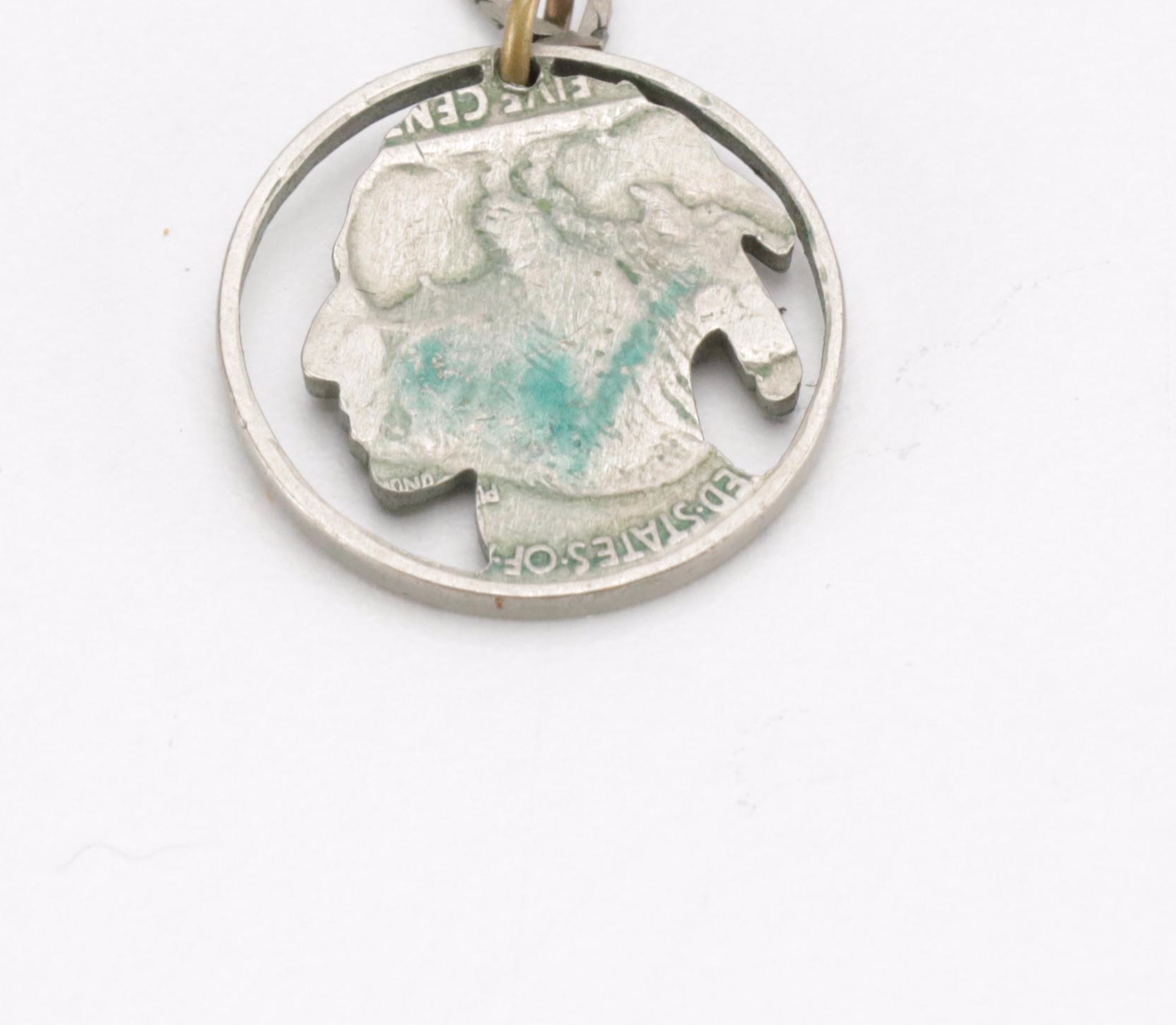 Arrowhead and Coin Design, Chief Head, Tomahawk and Coin Pendant Necklaces