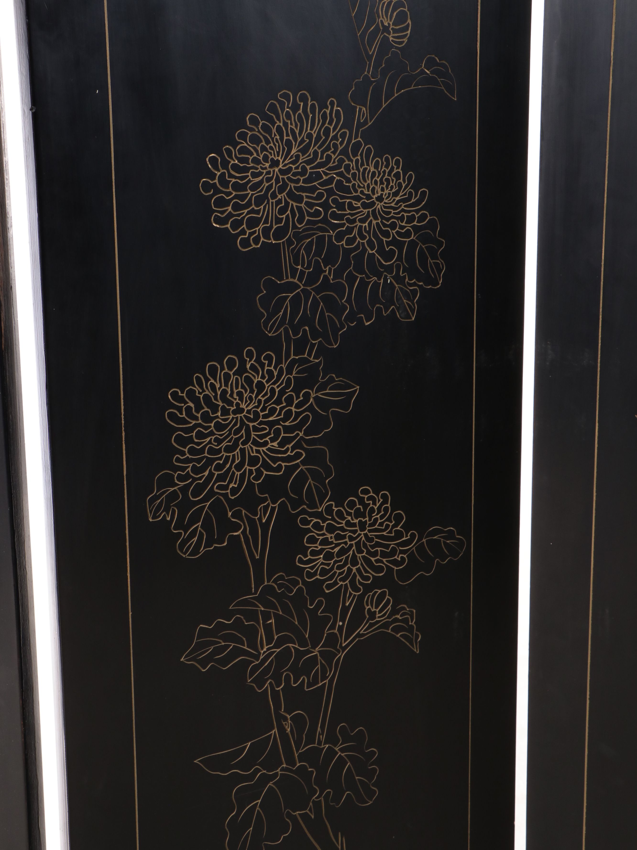 Chinese Lacquered Room Screen