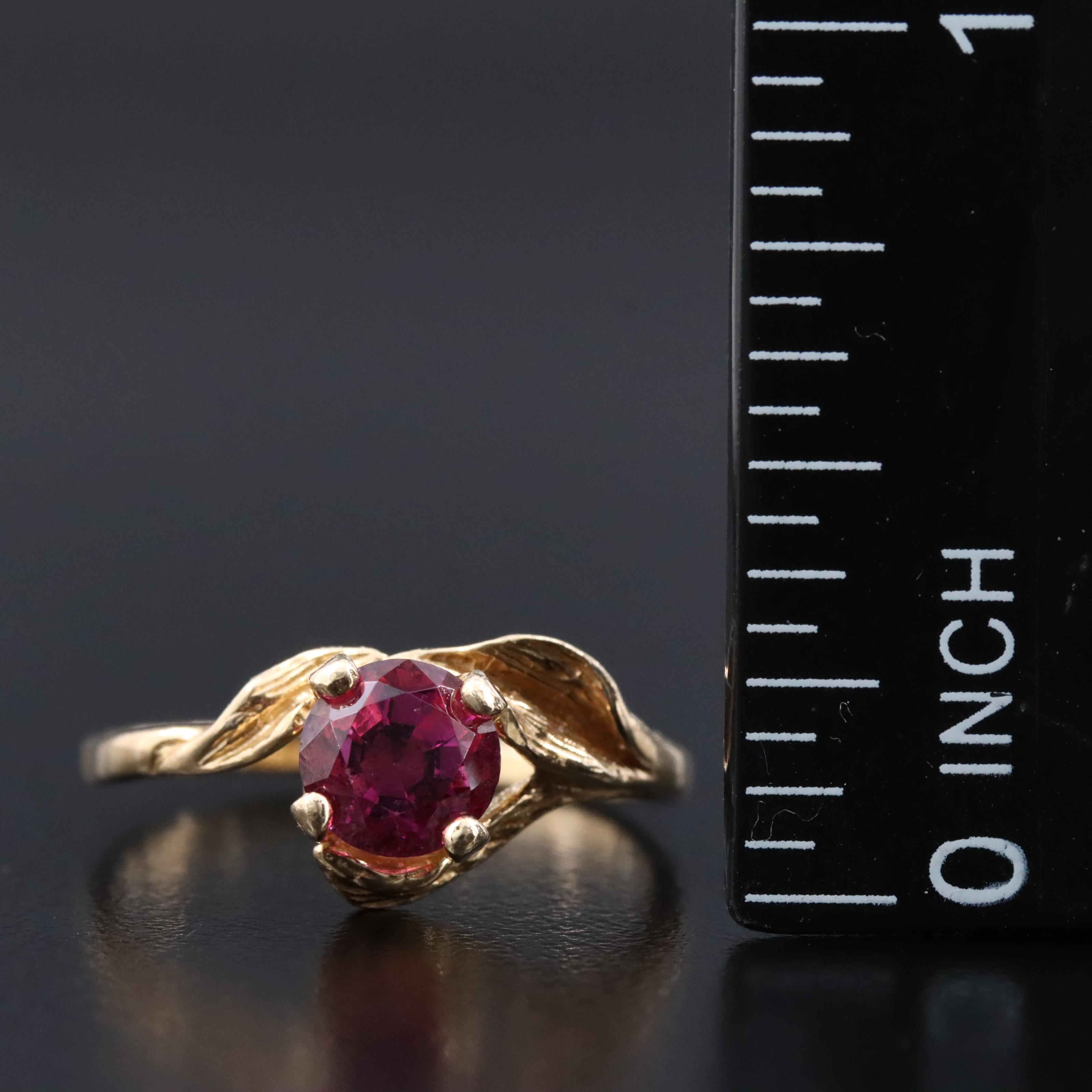 14K Tourmaline Ring