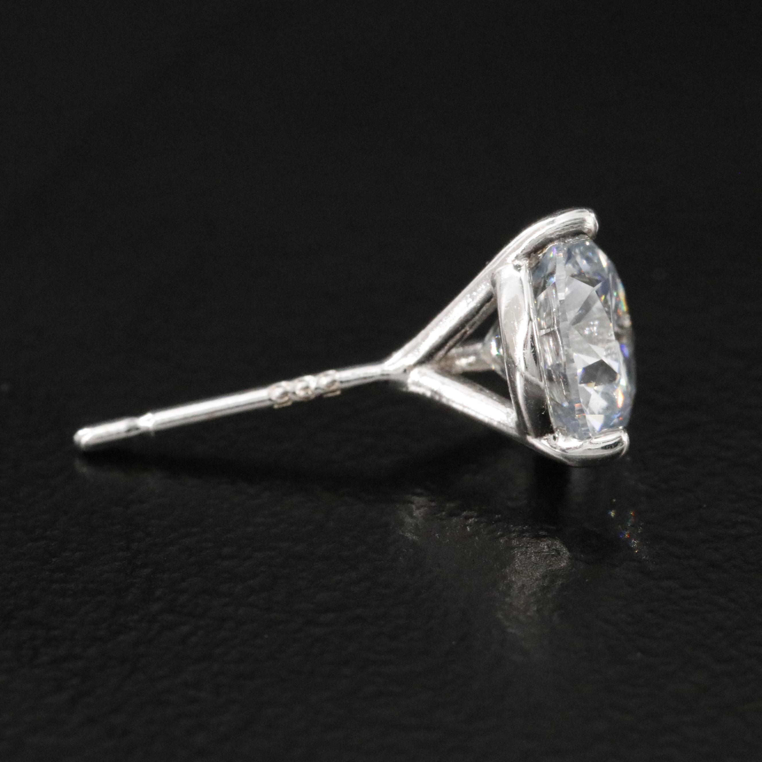 14K 2.00 CTW Lab Grown Diamond Martini Stud Earrings