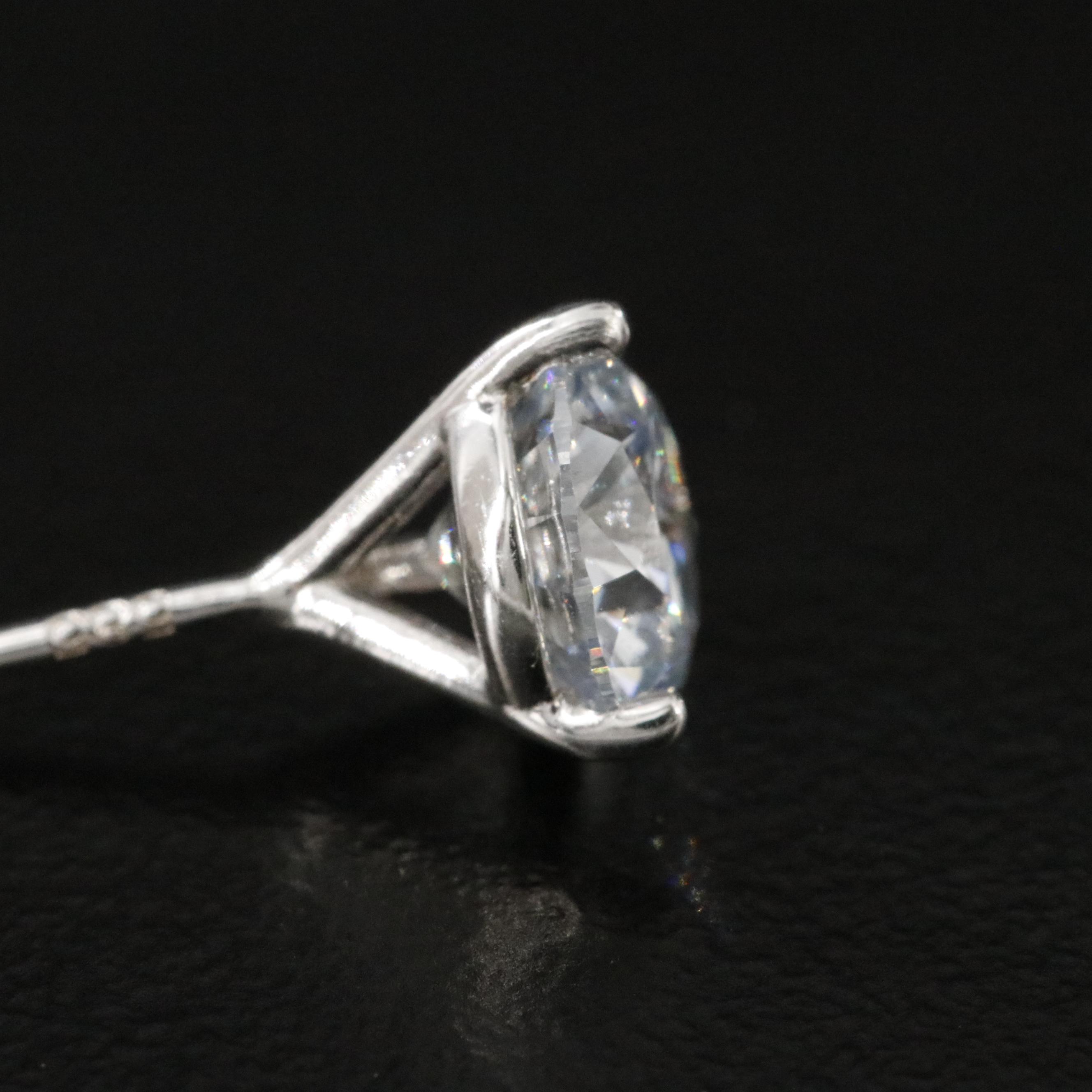 14K 2.00 CTW Lab Grown Diamond Martini Stud Earrings