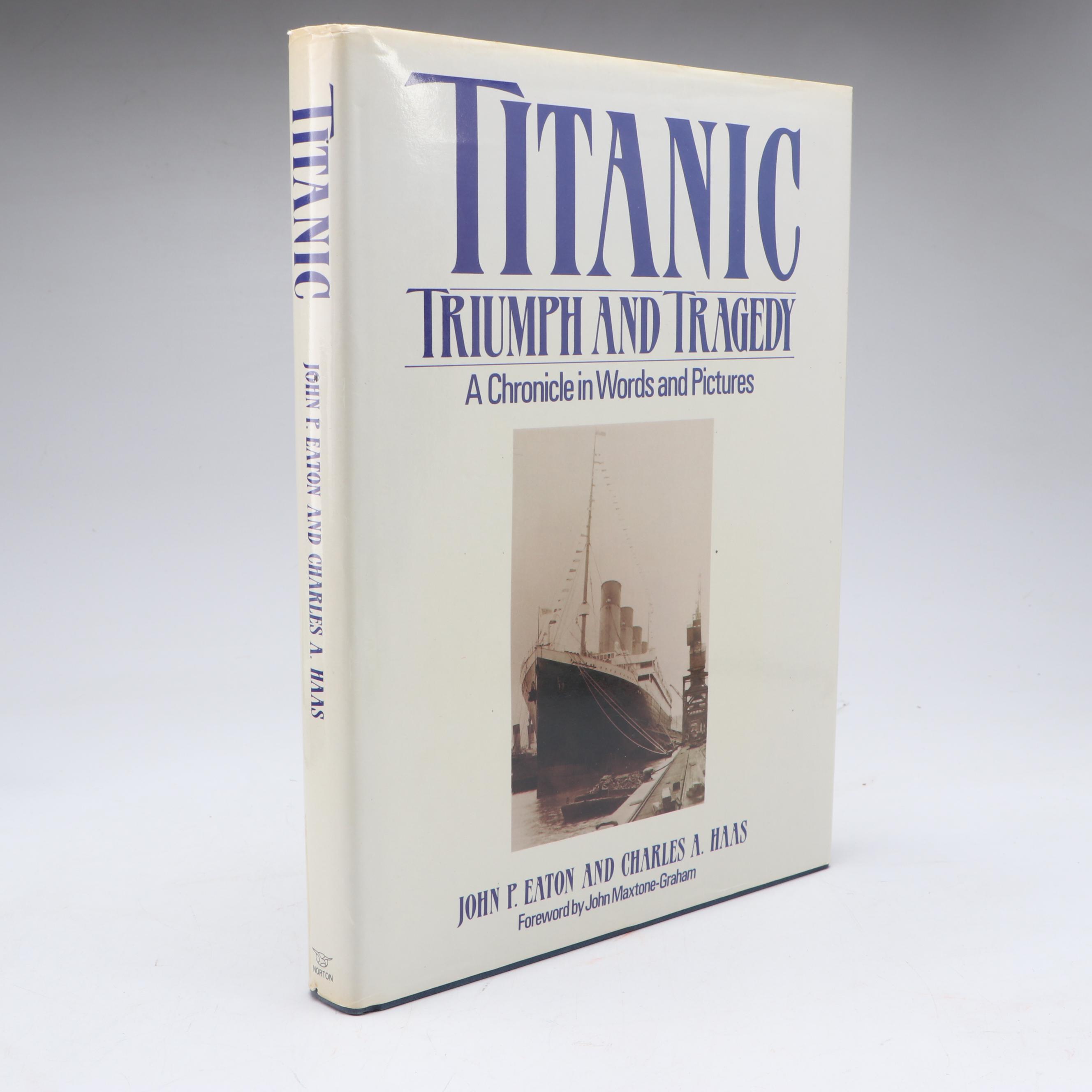 First Edition "Titanic: Triumph and Tragedy" Multiple Survivors Signed