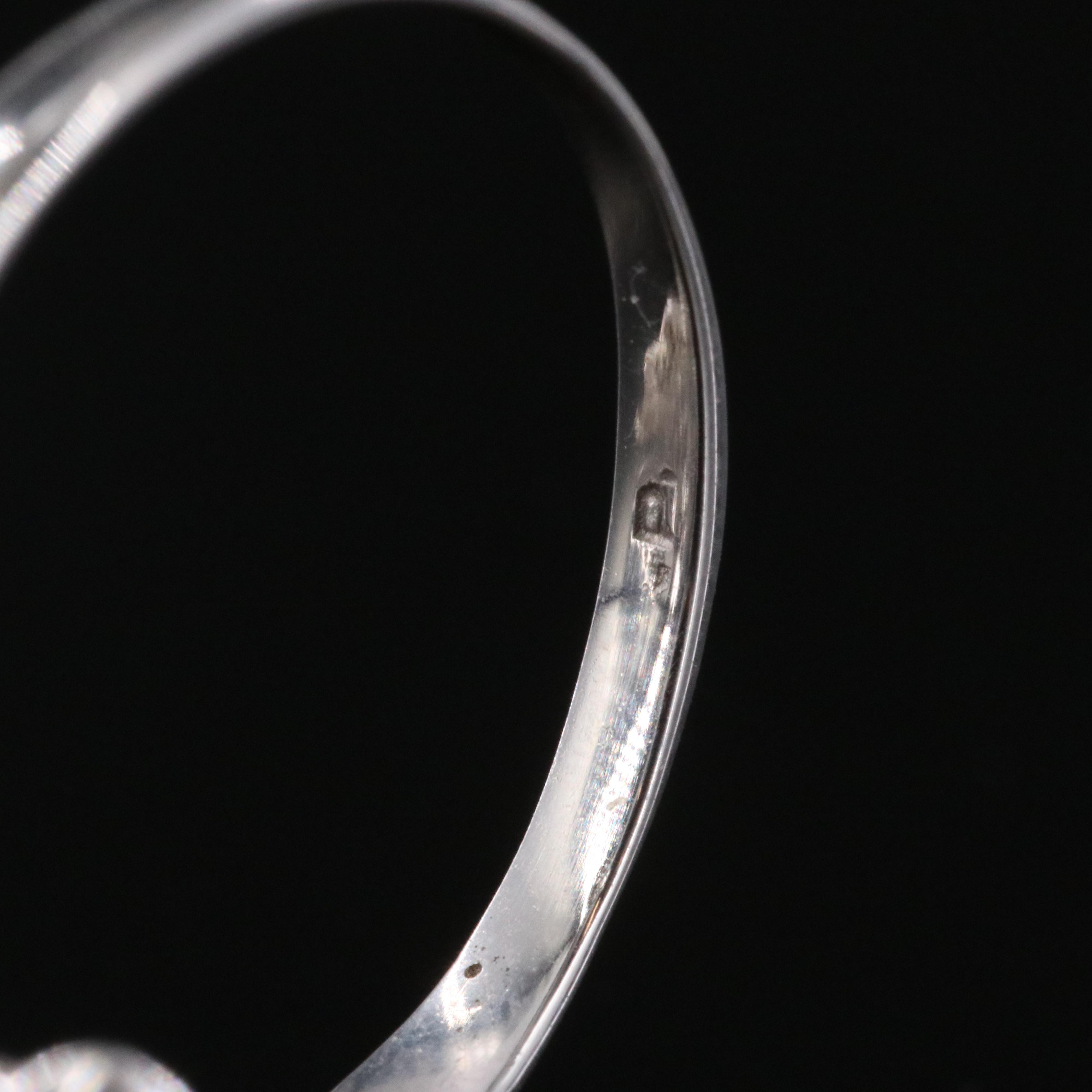 14K 0.10 CT Diamond Filigree Ring