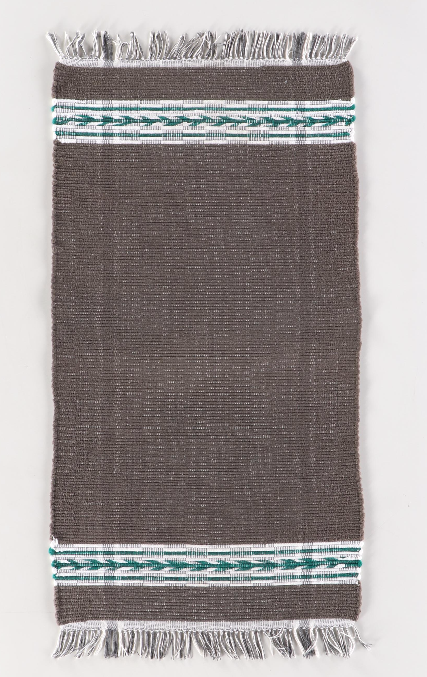 Four Handwoven Chindi Accent Rugs